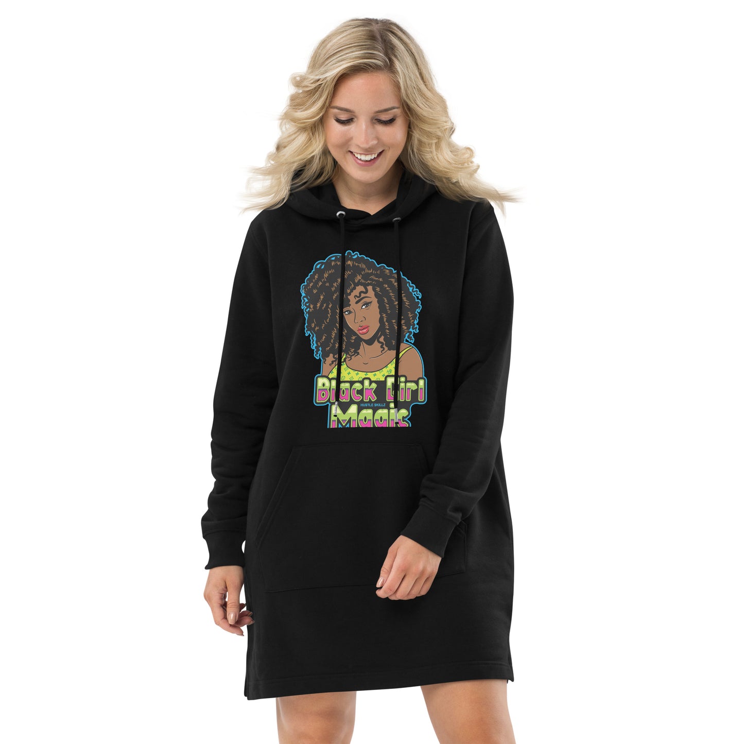 Black Girl Magic Hoodie dress