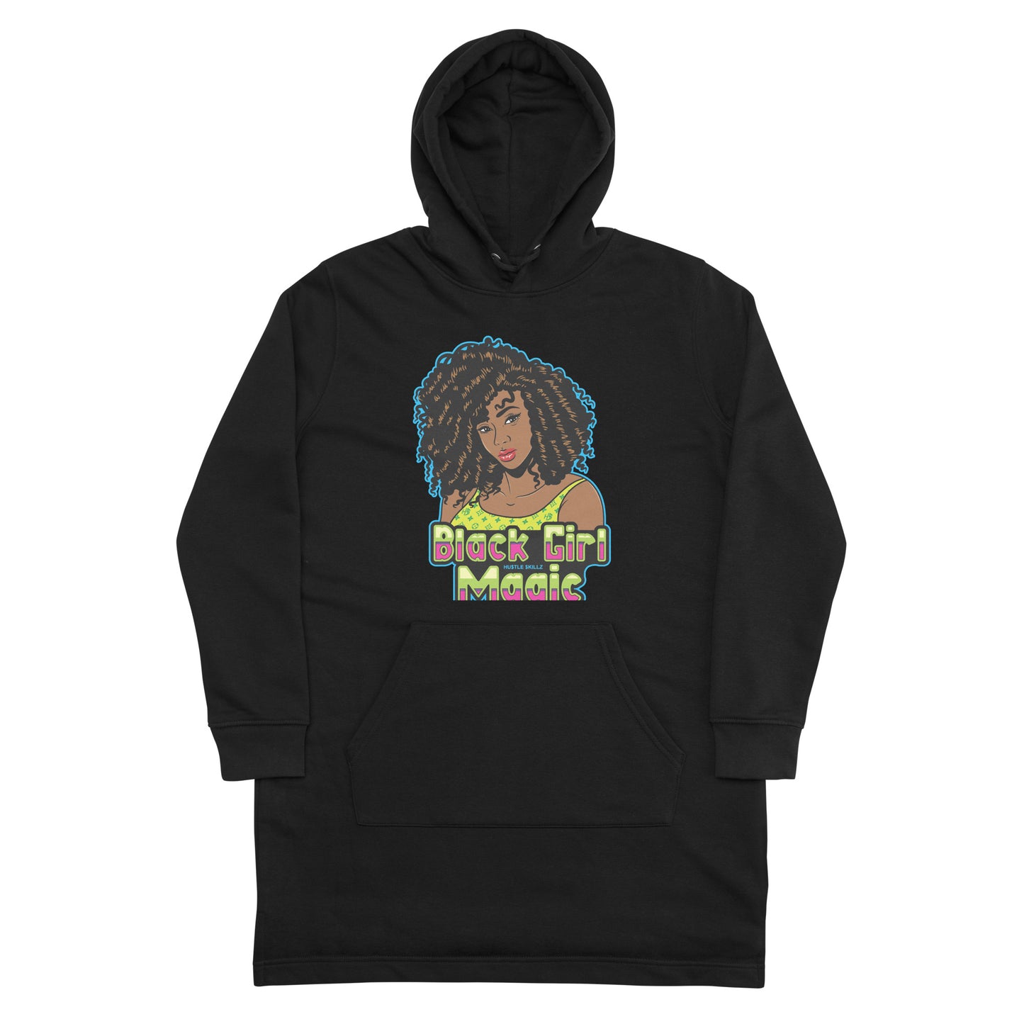 Black Girl Magic Hoodie dress