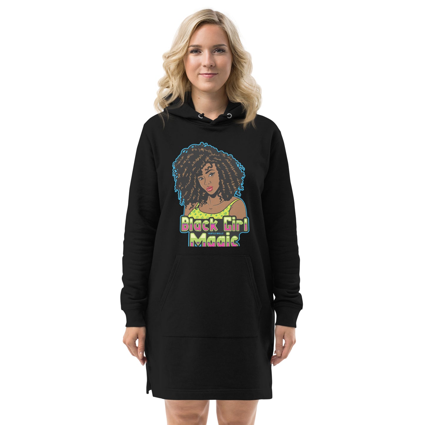 Black Girl Magic Hoodie dress