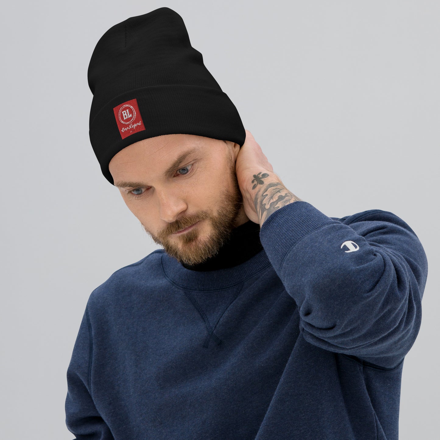 Born Legend Embroidered Beanie