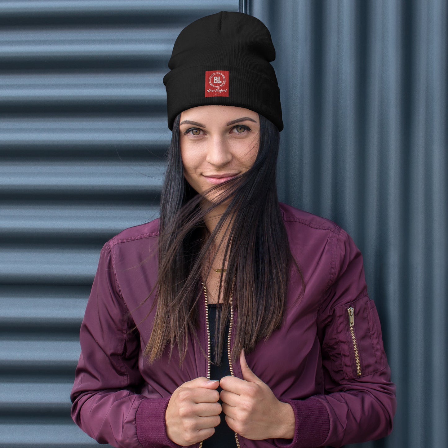 Born Legend Embroidered Beanie