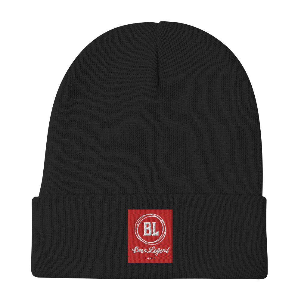 Born Legend Embroidered Beanie