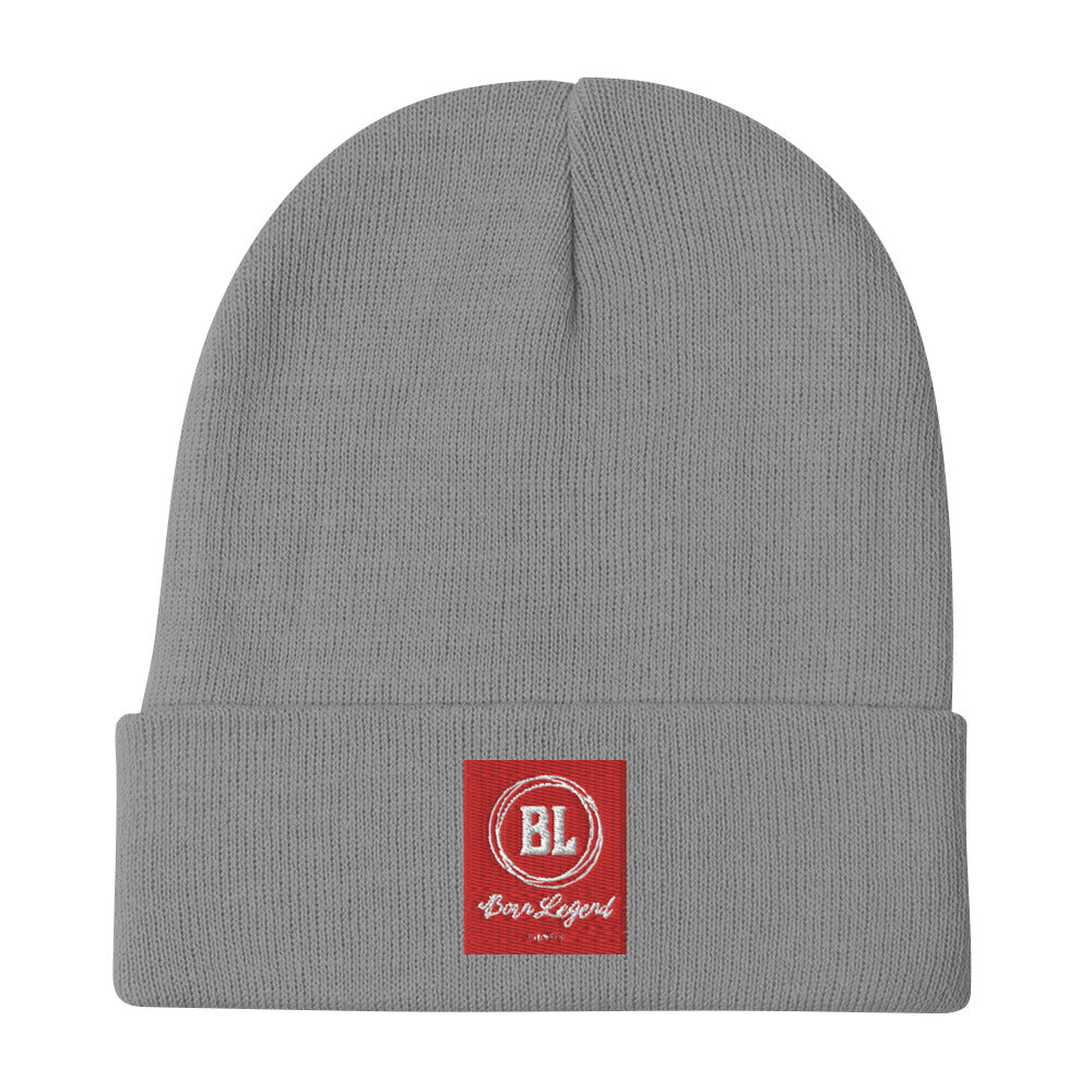 Born Legend Embroidered Beanie