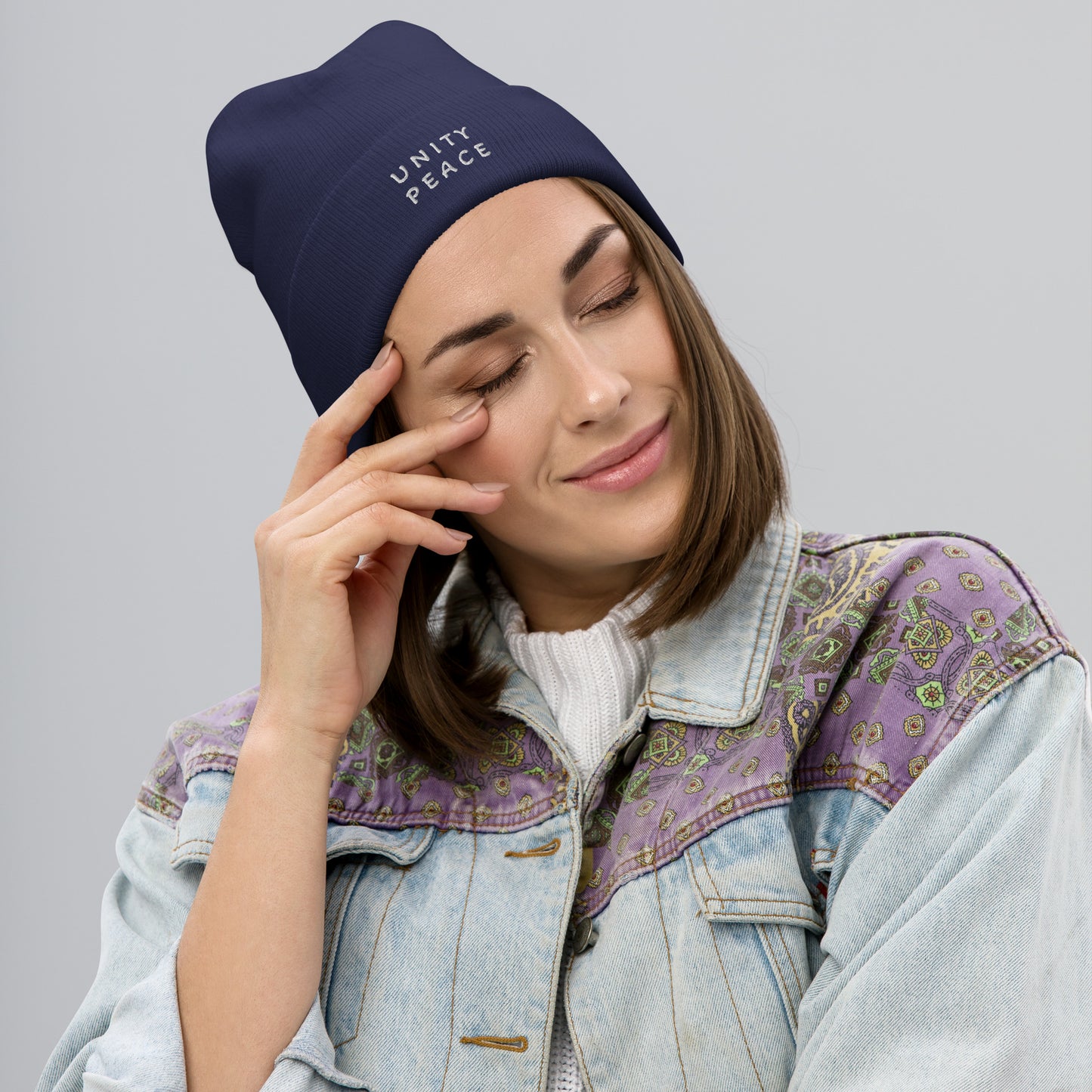 Designer Embroidered Beanie