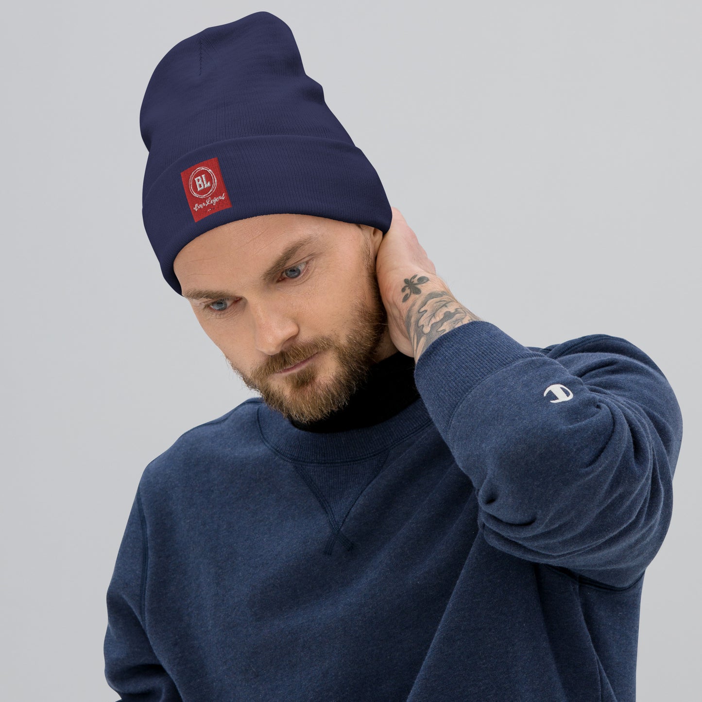 Born Legend Embroidered Beanie