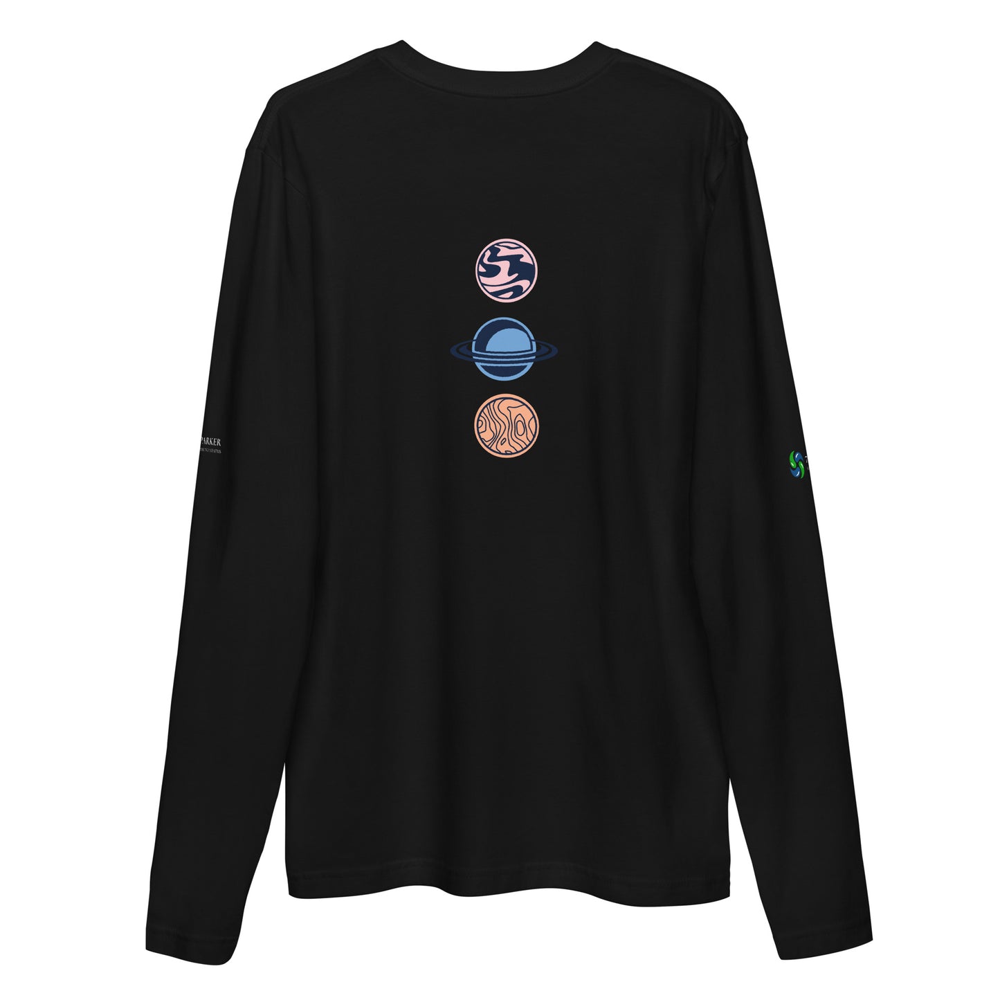 7Parker Long Sleeve Fitted Crew