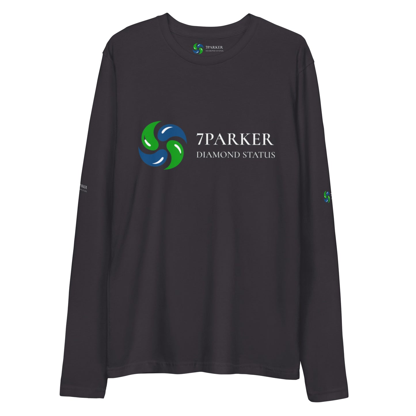 7Parker Long Sleeve Fitted Crew