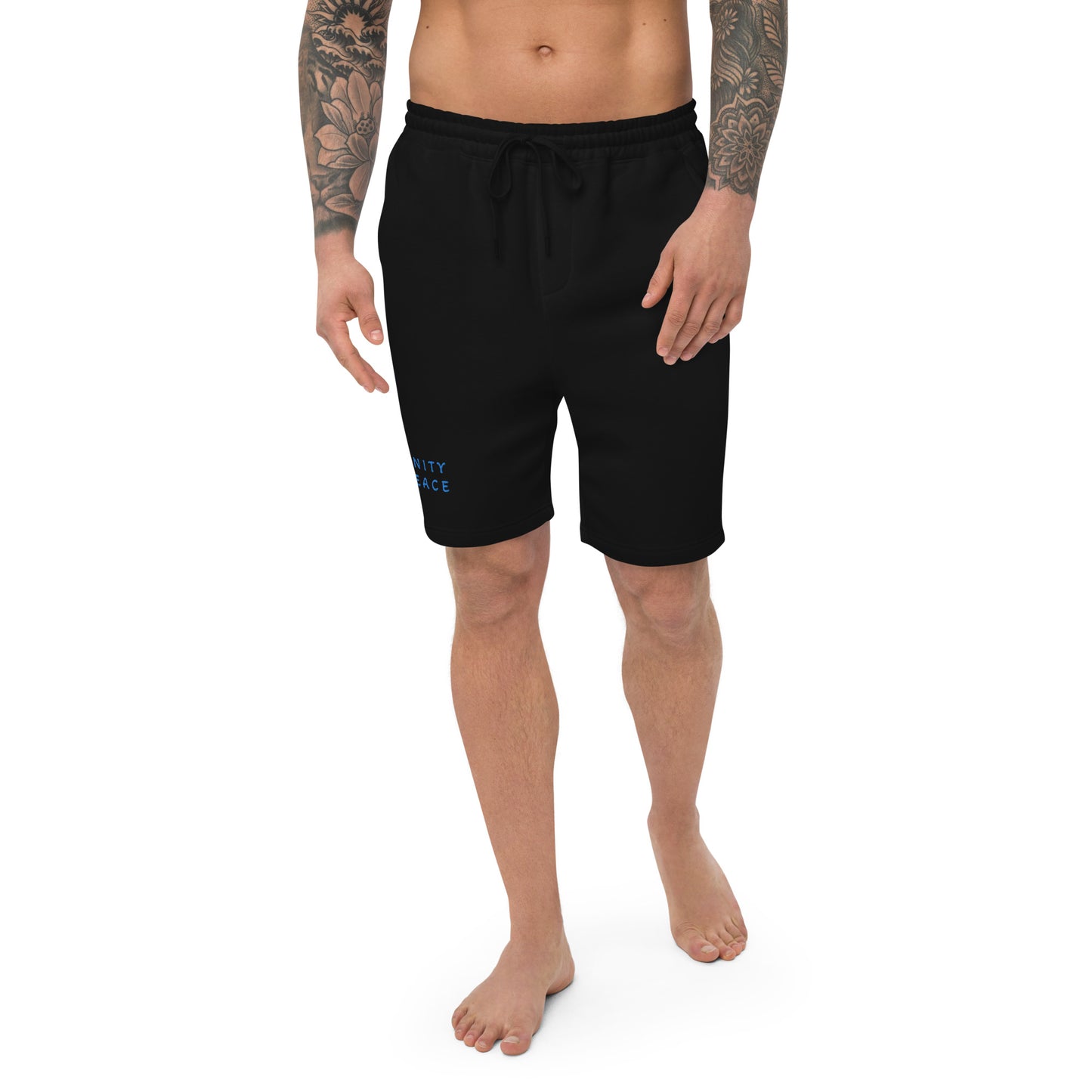 Designer fleece shorts