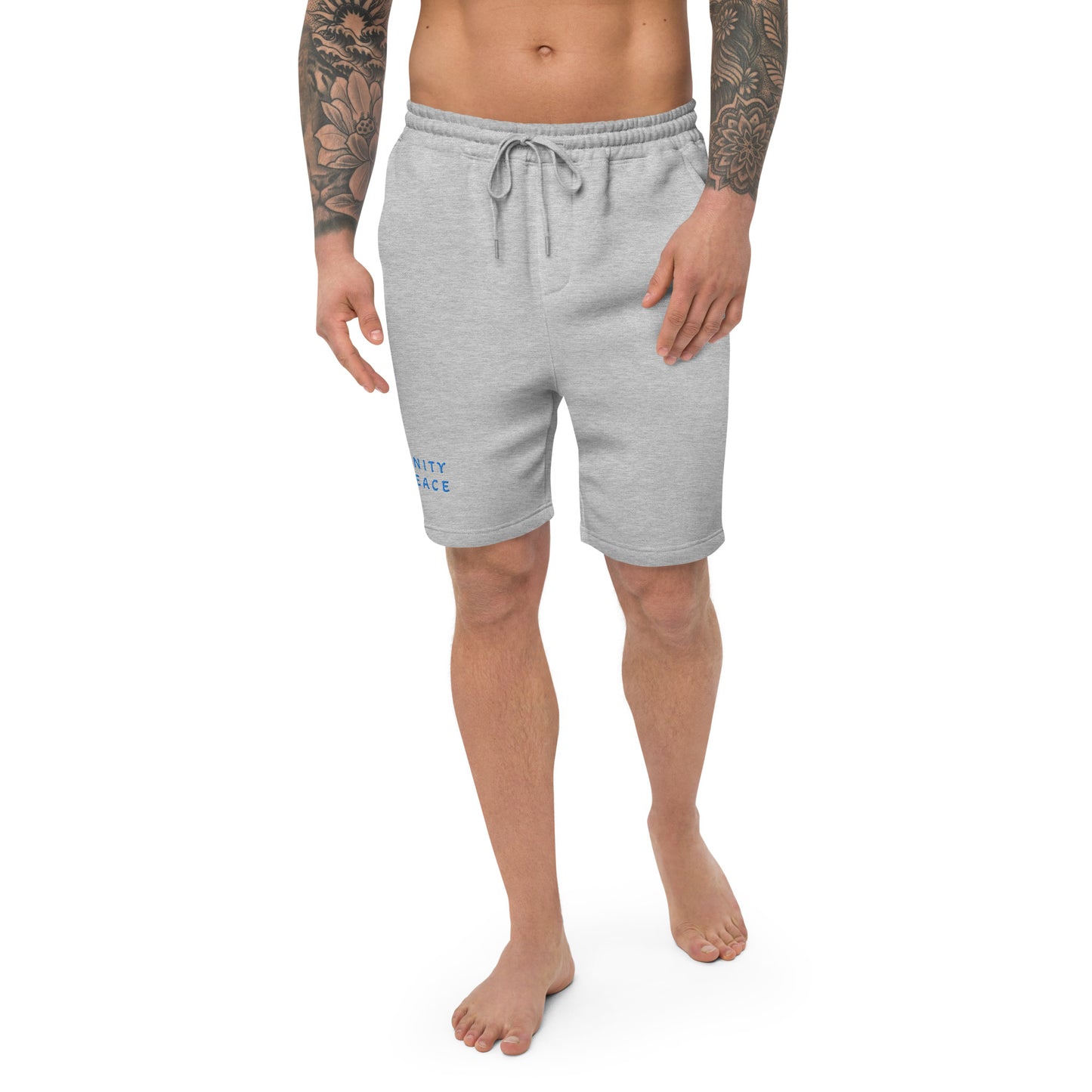 Designer fleece shorts