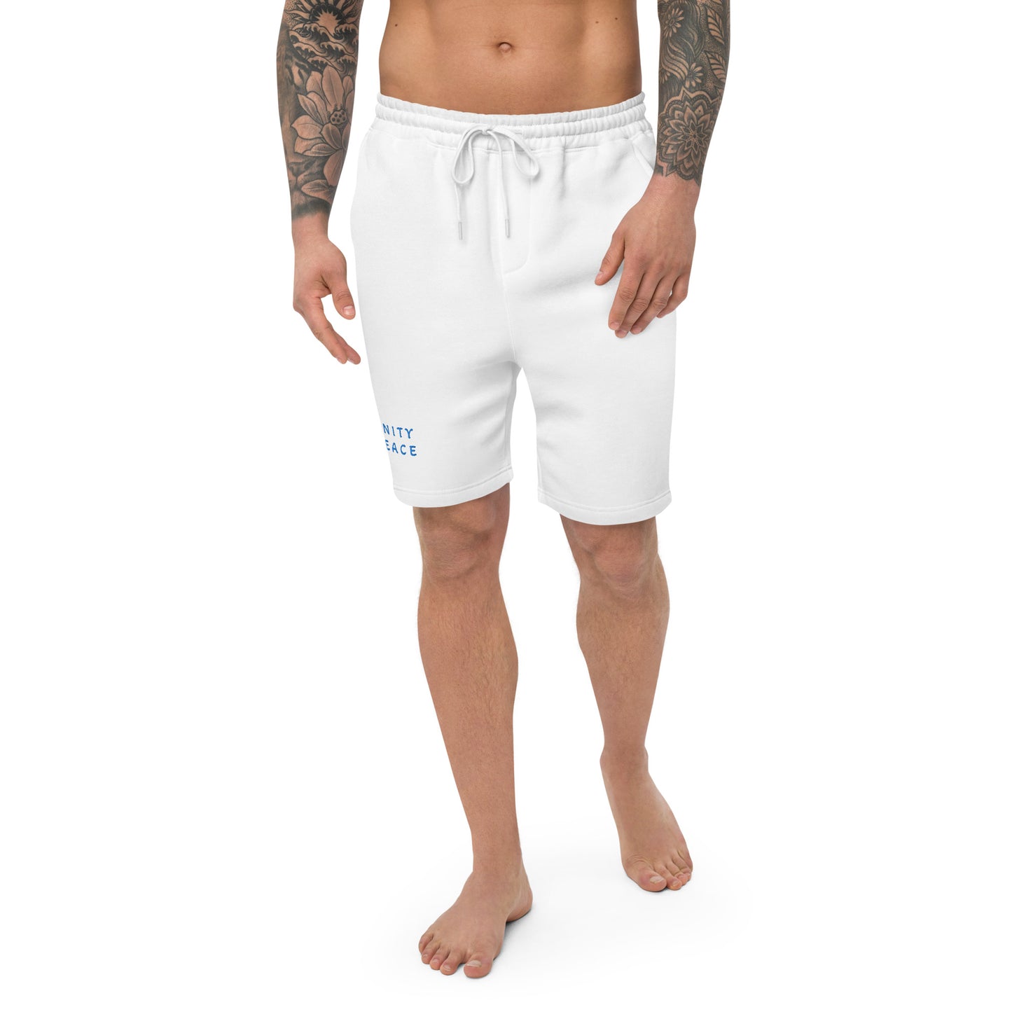 Designer fleece shorts