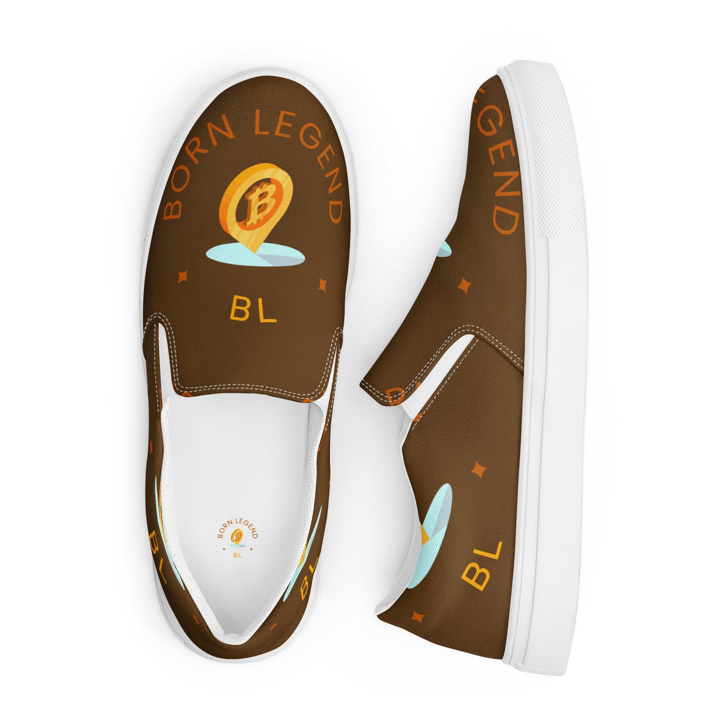 Born Legend Men’s slip-on canvas shoes