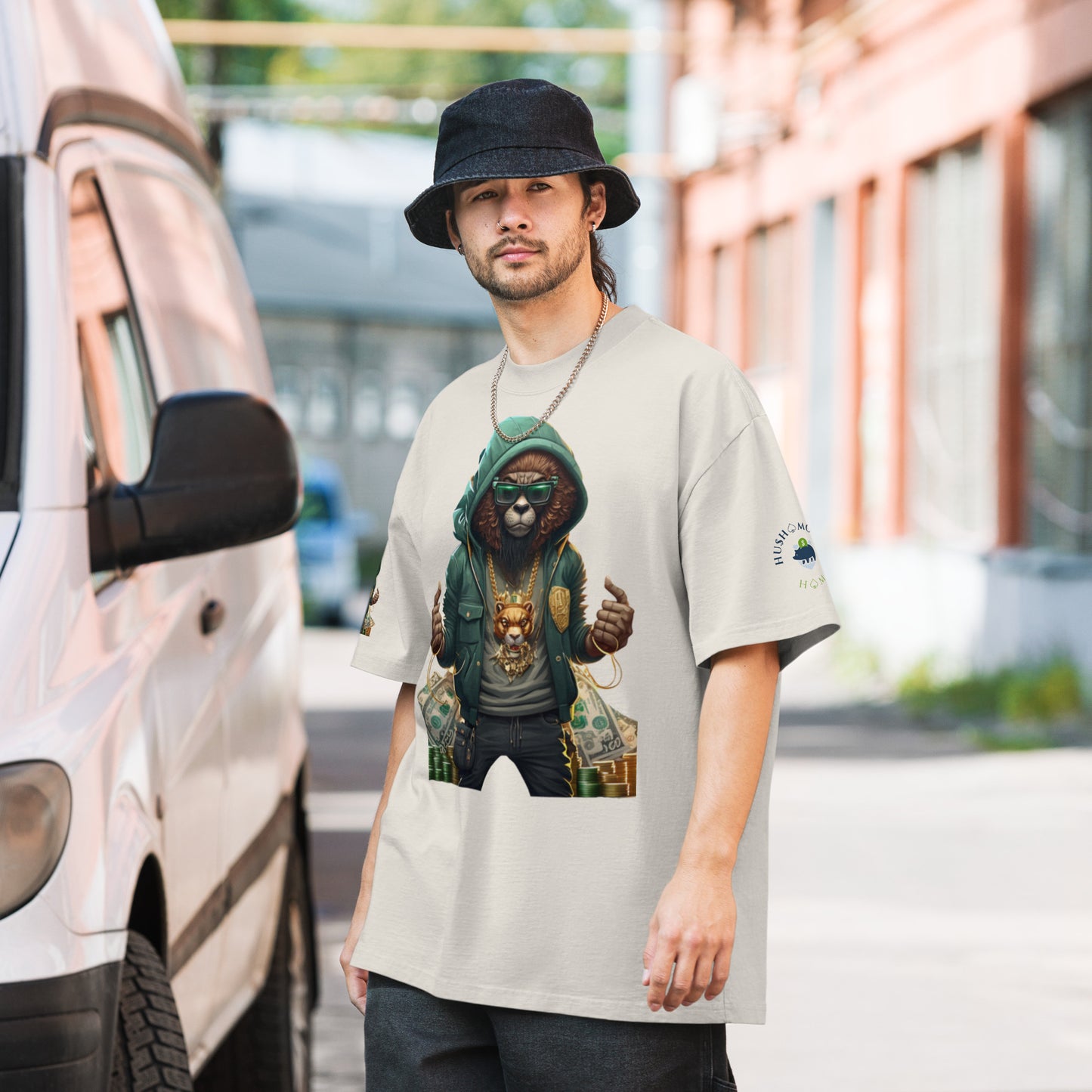 Men Oversized faded t-shirt