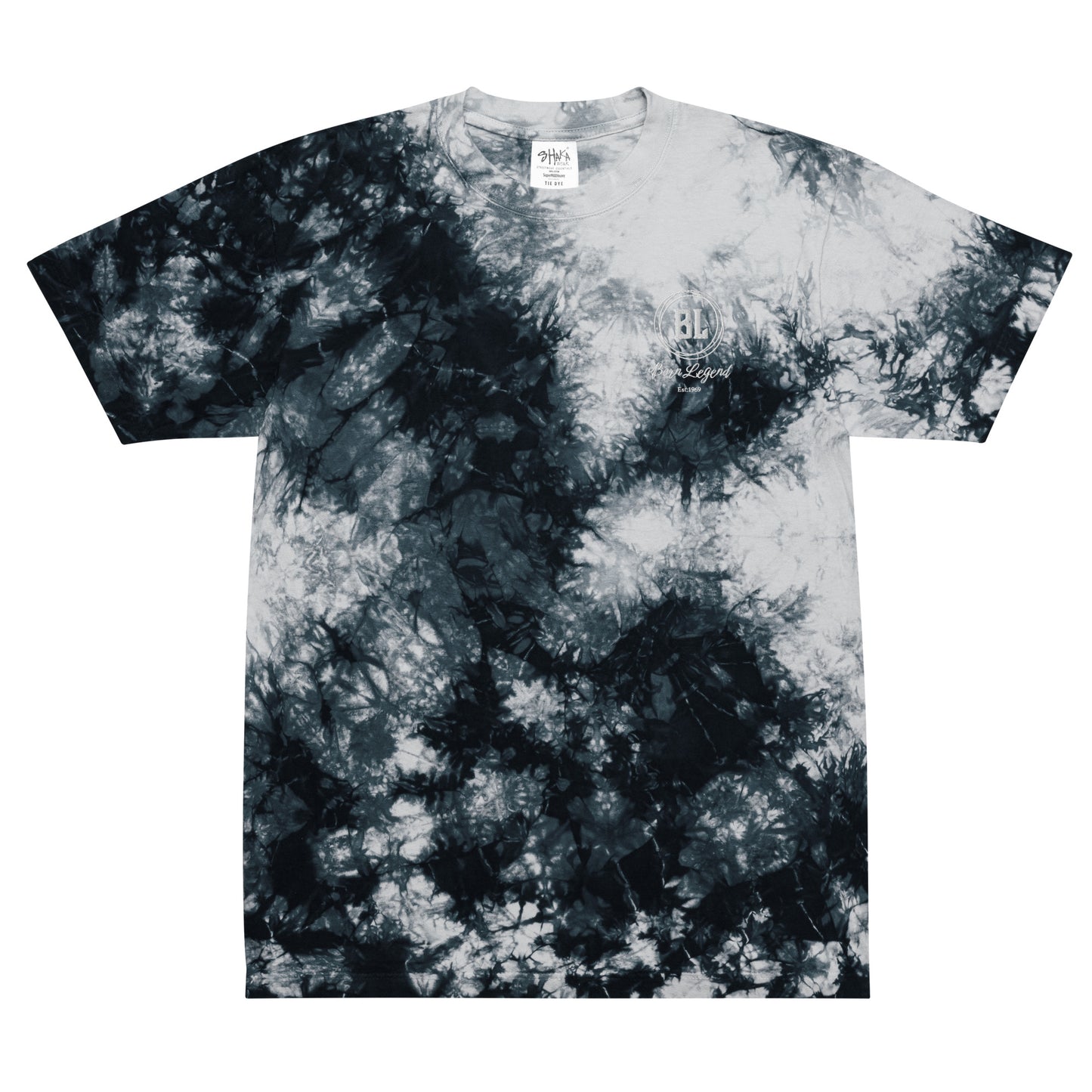 Born Legend Unisex Oversized tie-dye t-shirt