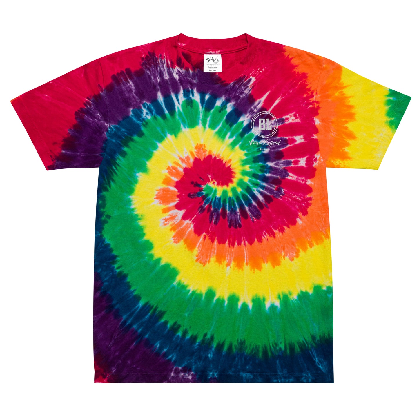 Born Legend Unisex Oversized tie-dye t-shirt