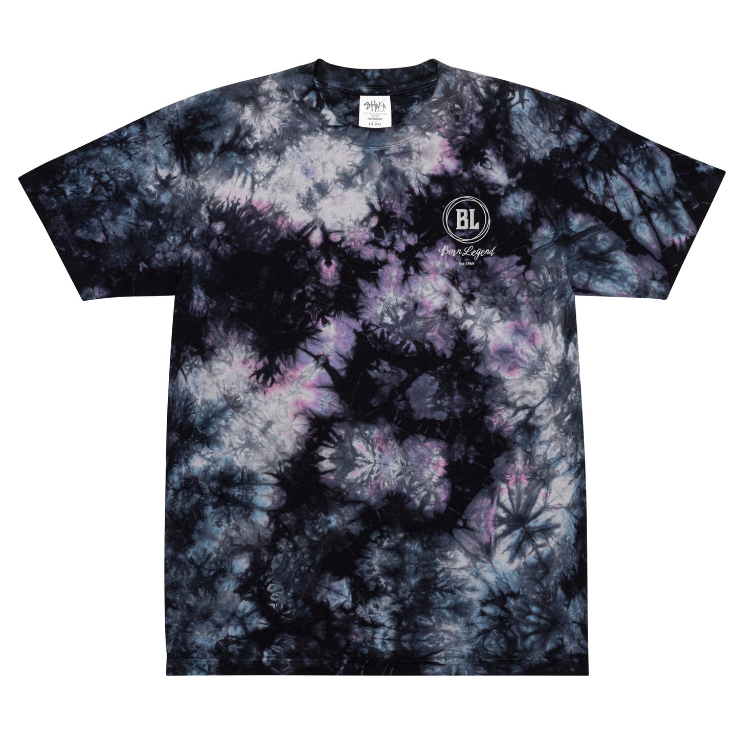 Born Legend Unisex Oversized tie-dye t-shirt