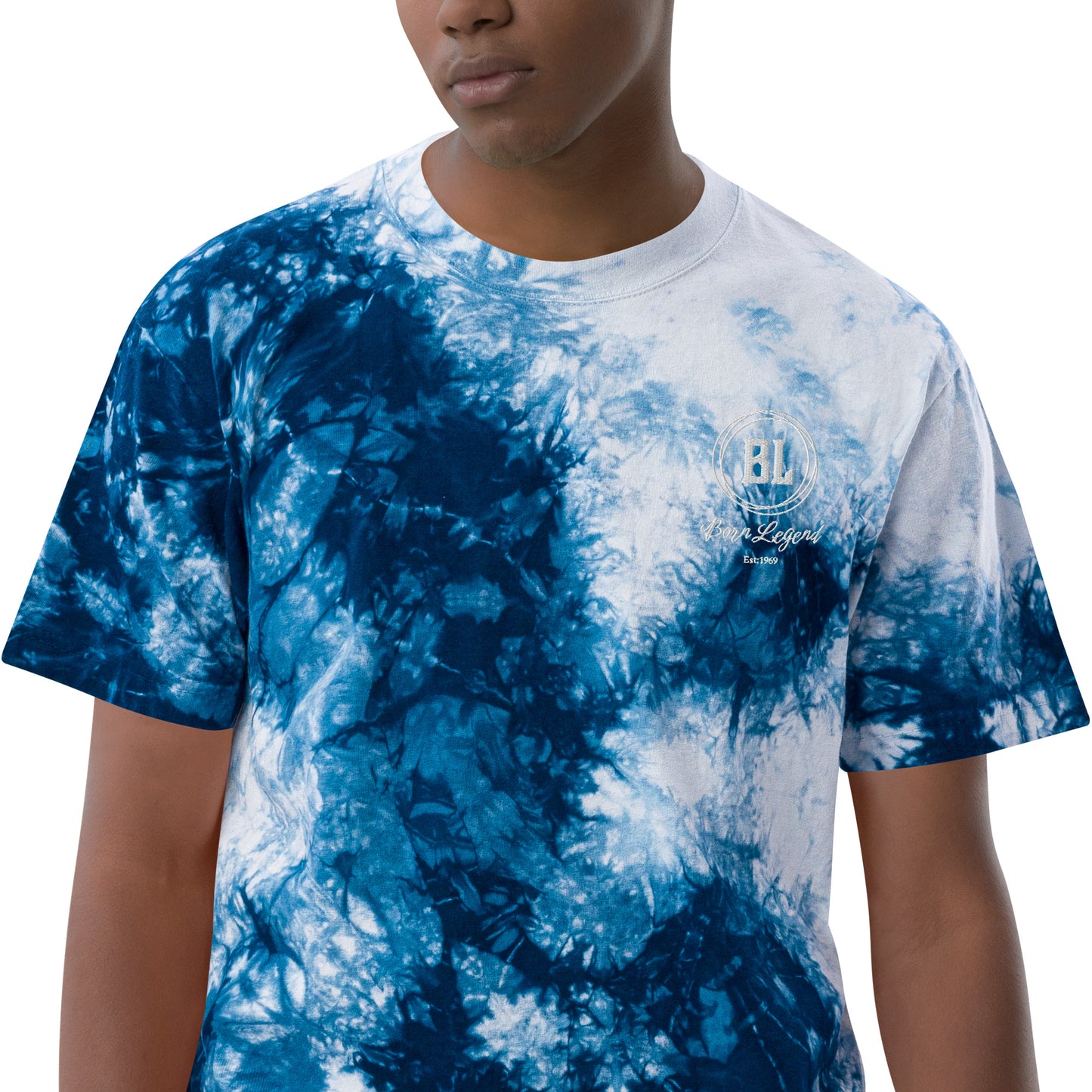 Born Legend Unisex Oversized tie-dye t-shirt