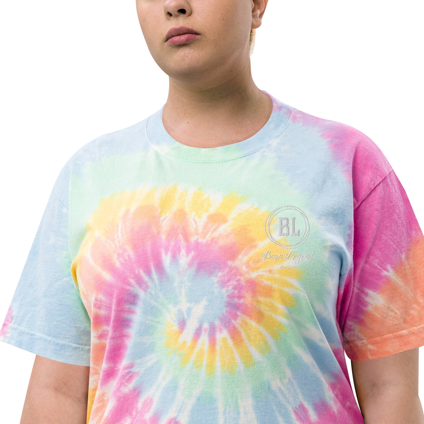 Born Legend Unisex Oversized tie-dye t-shirt