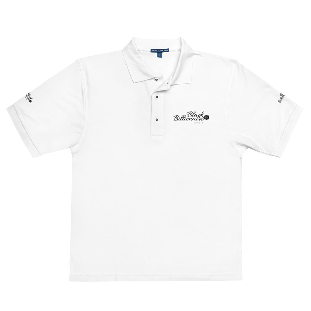 Black Billionaire Men's Premium Polo