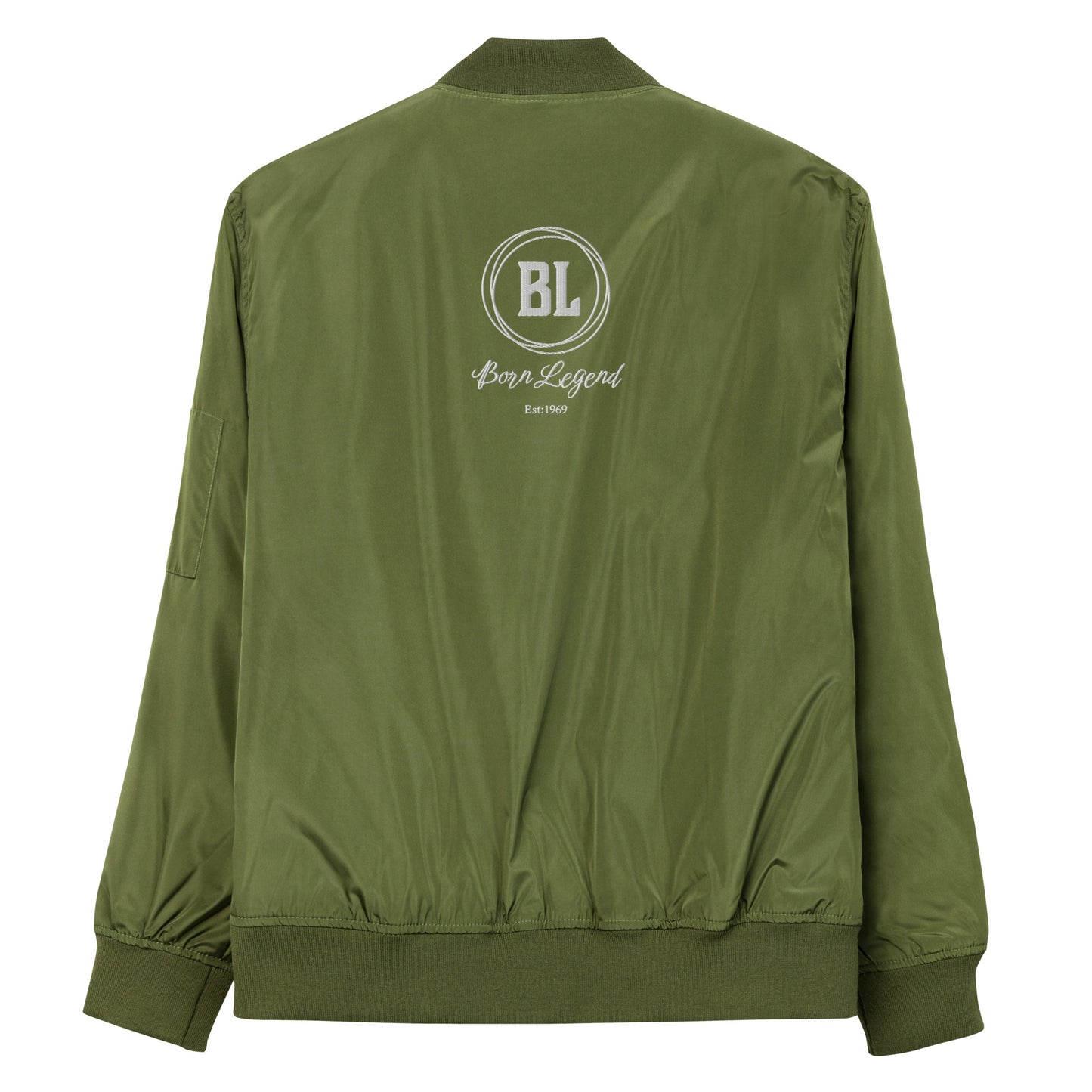 Born Legend Premium recycled bomber jacket