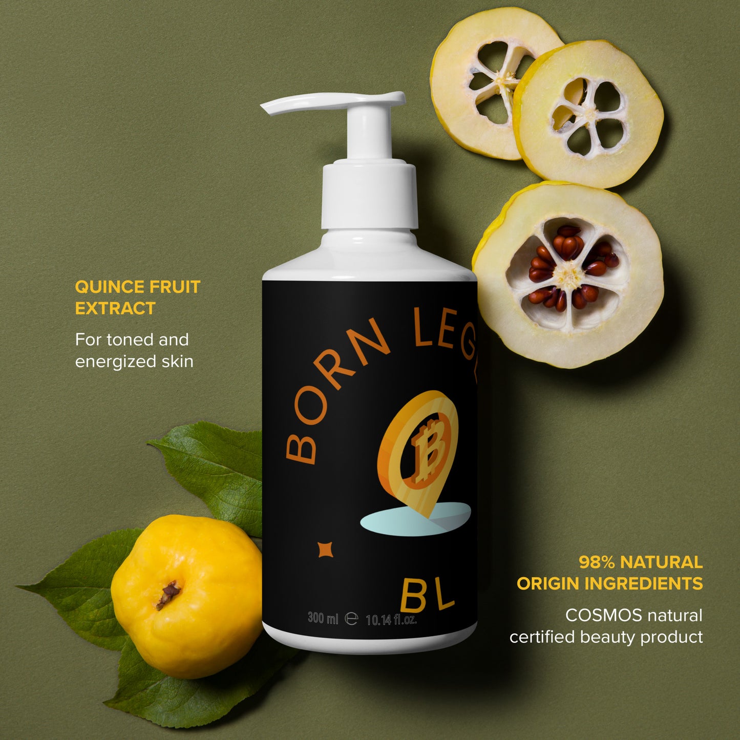 Born Legend Refreshing hand & body wash