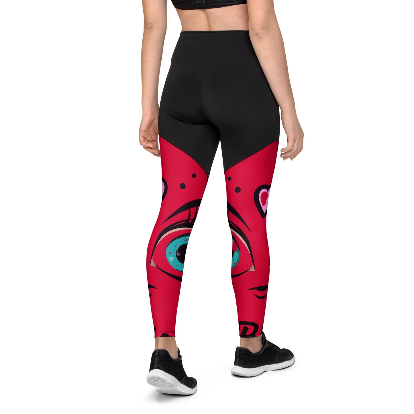 Black Queen Women's Sport Leggings