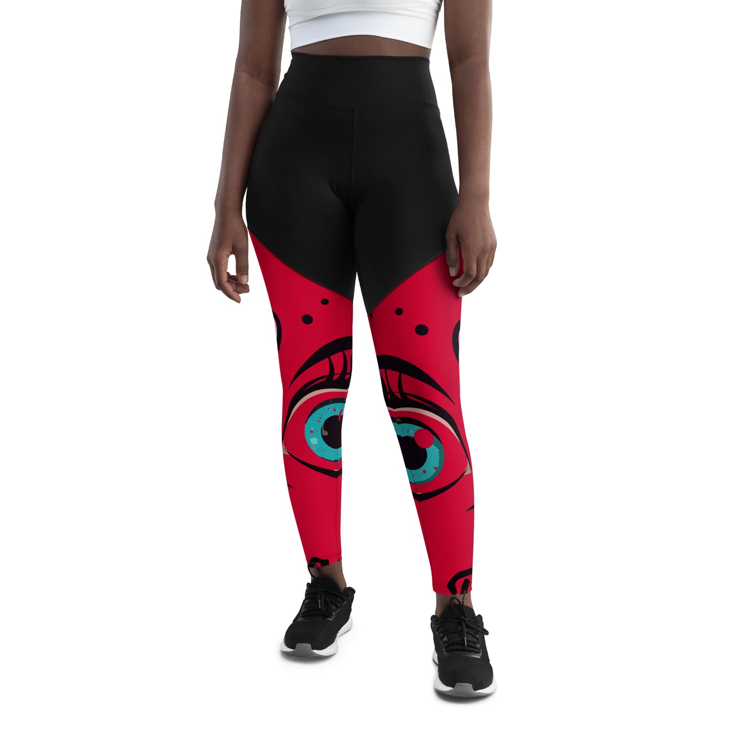 Black Queen Women's Sport Leggings