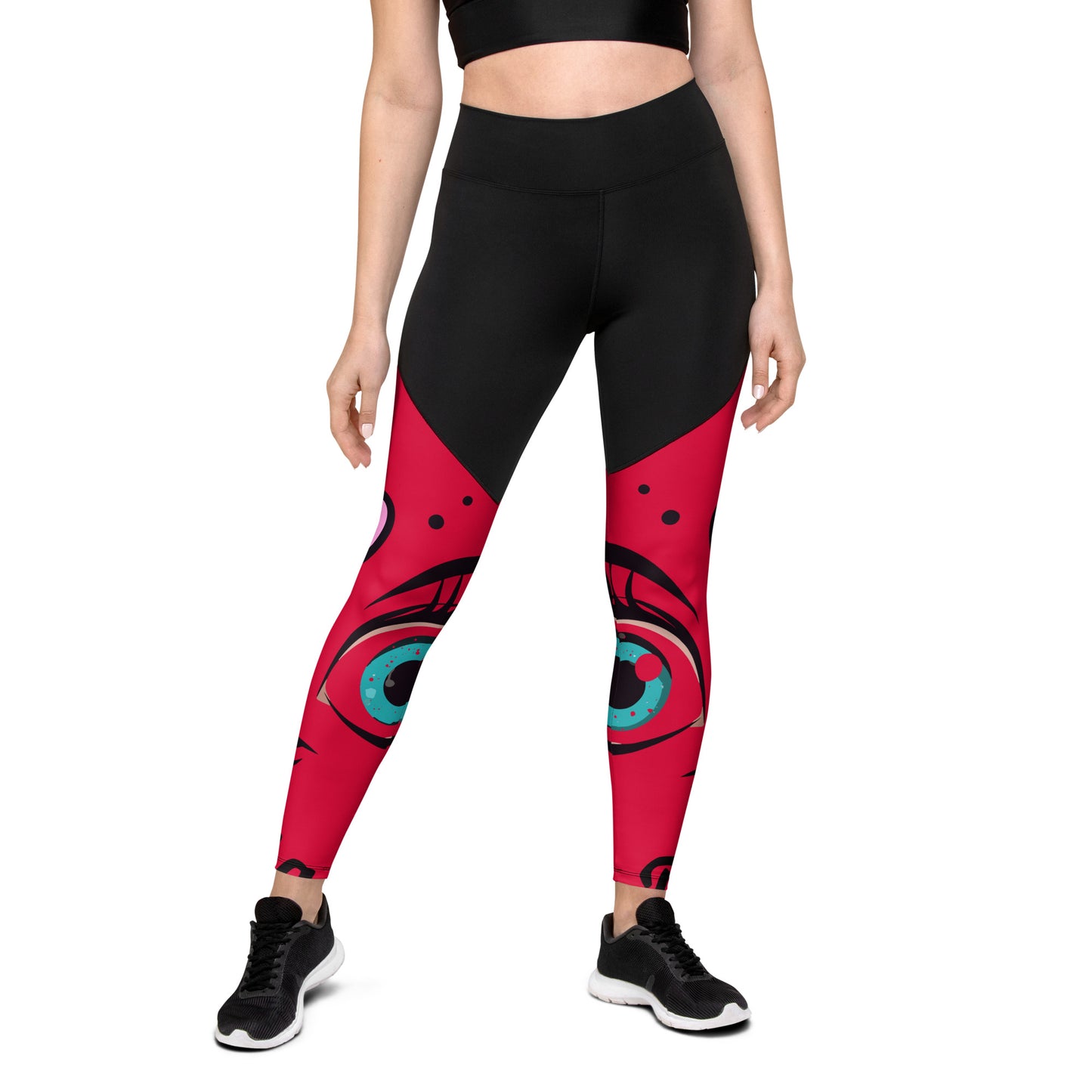 Black Queen Women's Sport Leggings