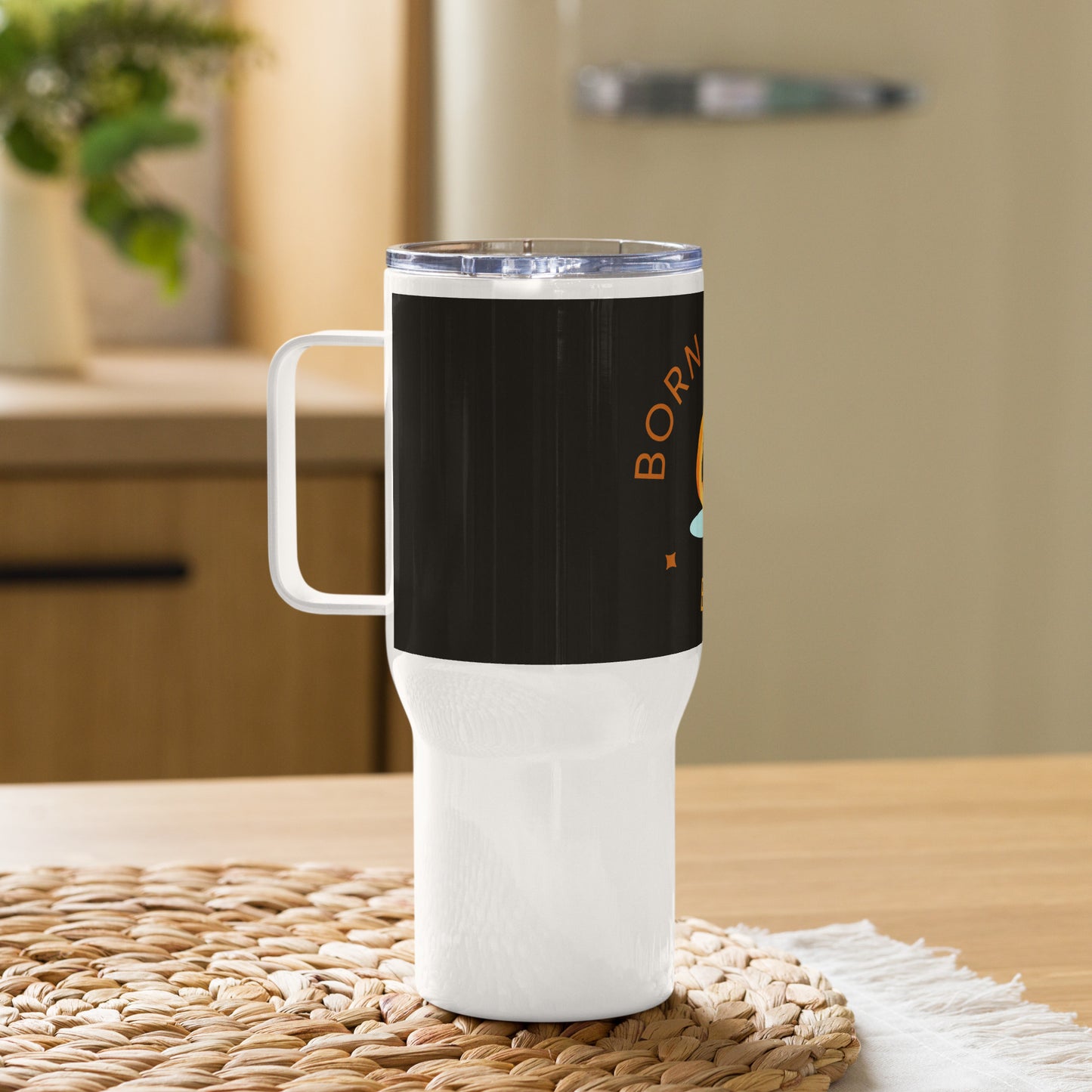 Born Legend Travel mug with a handle