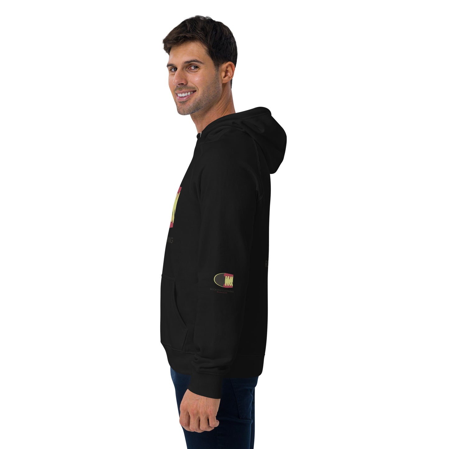 Rocko52 Unisex eco raglan hoodie