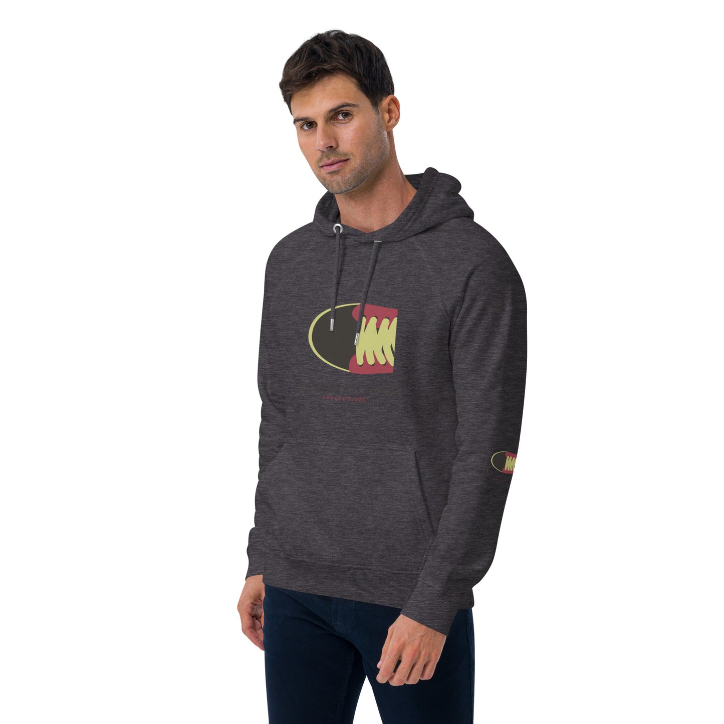 Rocko52 Unisex eco raglan hoodie