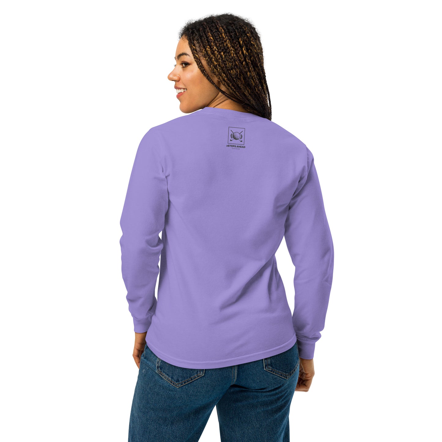 Born Legend Woman Garment-dyed heavyweight long-sleeve shirt