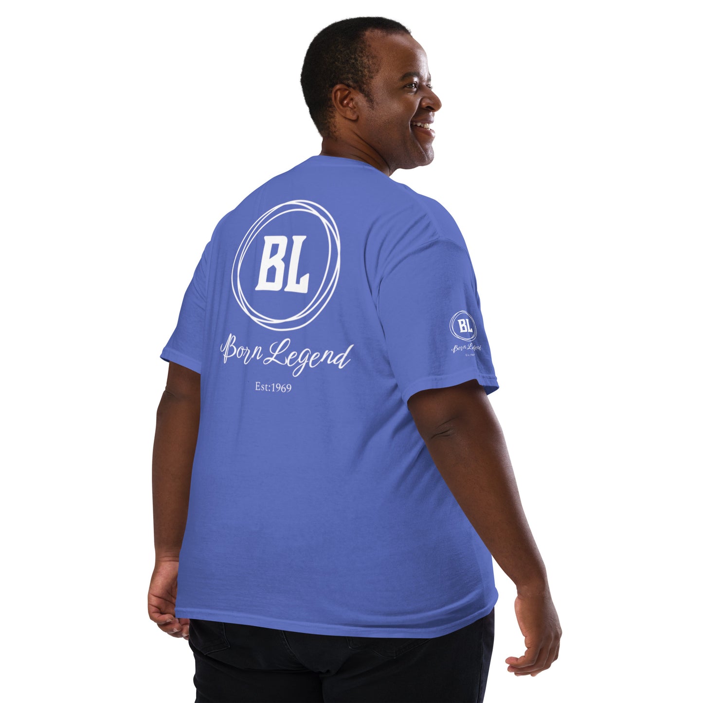 Born Legend Men's garment-dyed pocket t-shirt