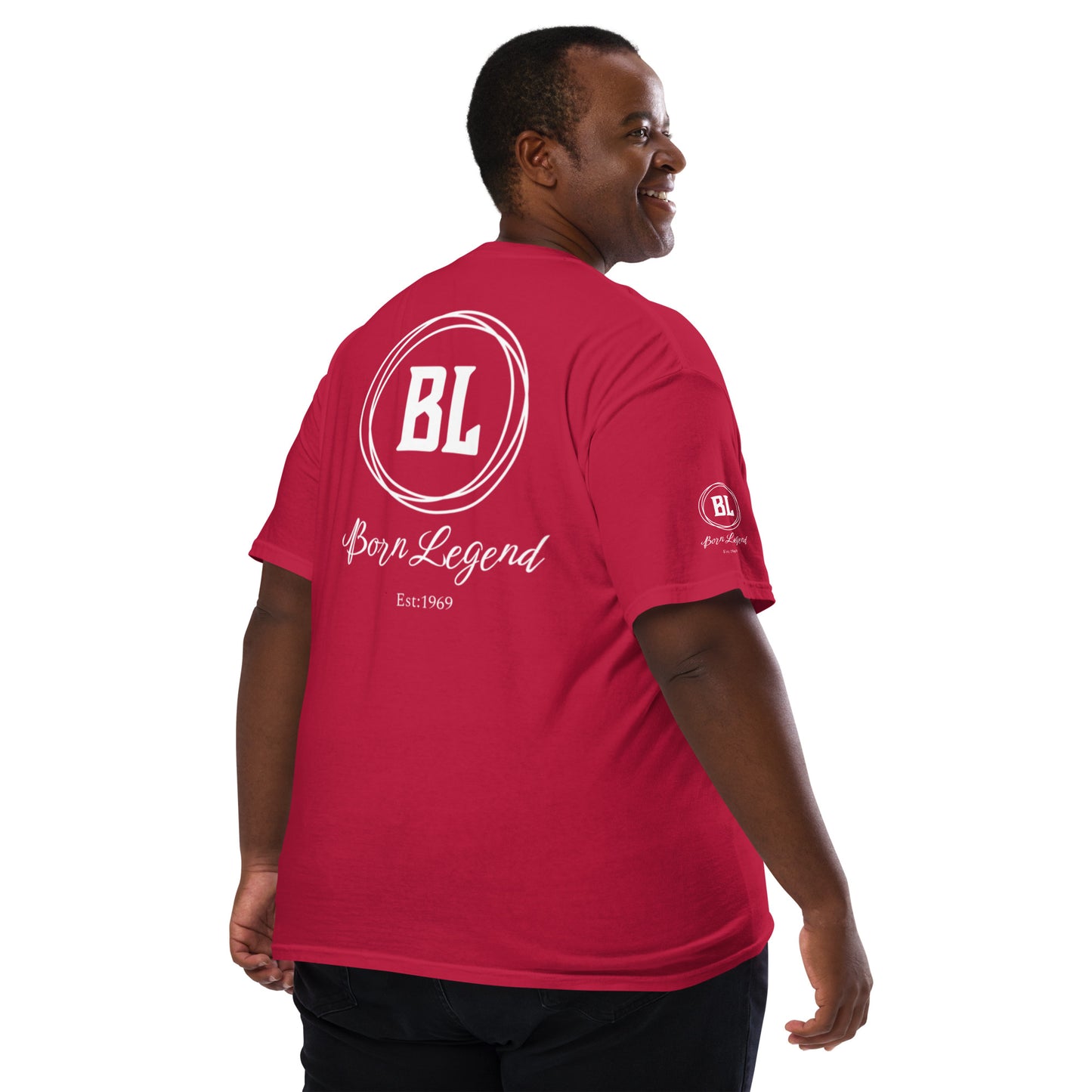 Born Legend Men's garment-dyed pocket t-shirt