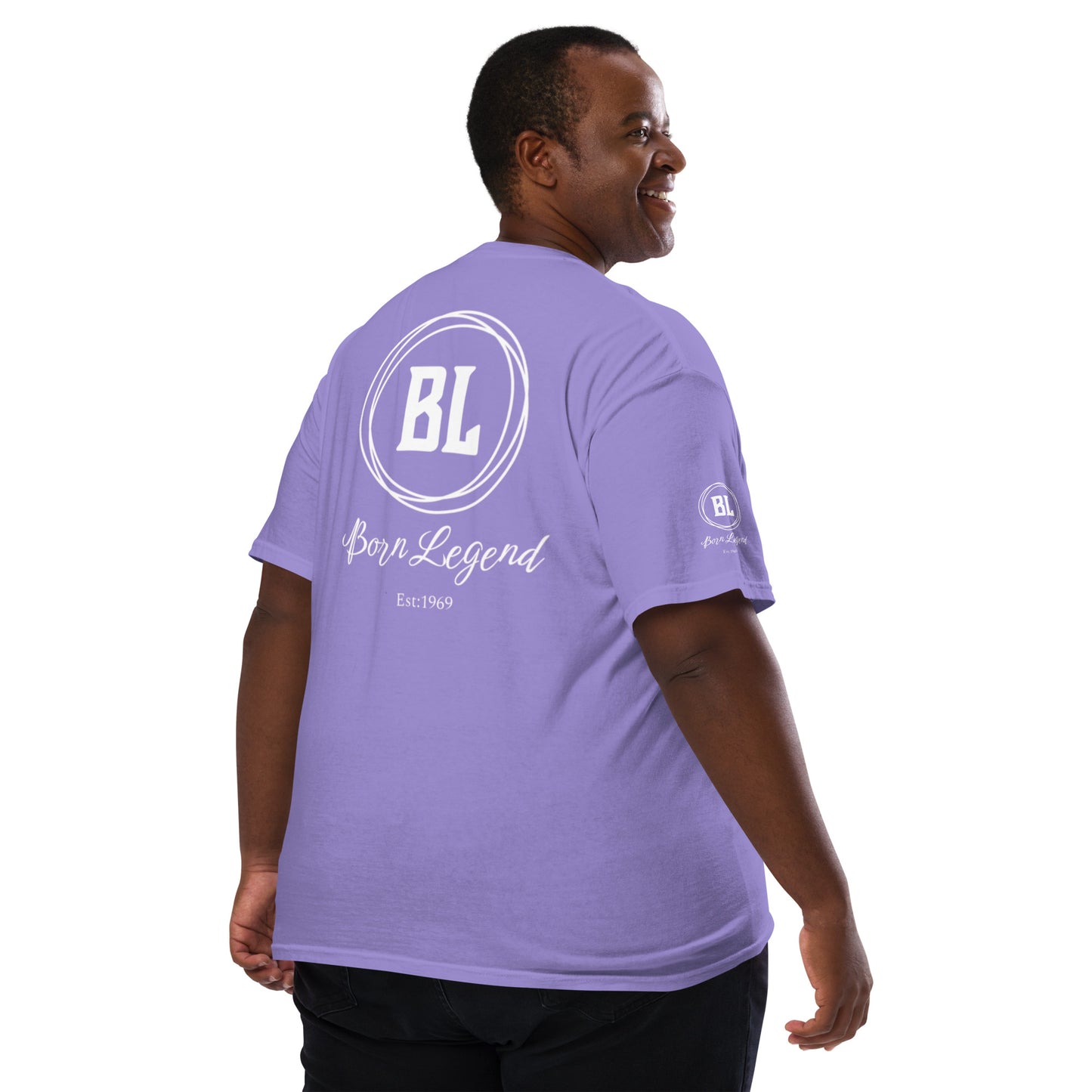 Born Legend Men's garment-dyed pocket t-shirt