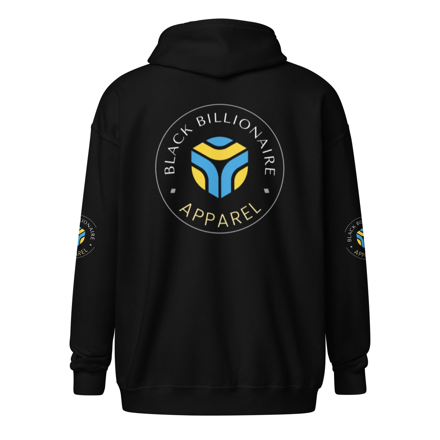 Black Billionaire Unisex heavy blend zip hoodie