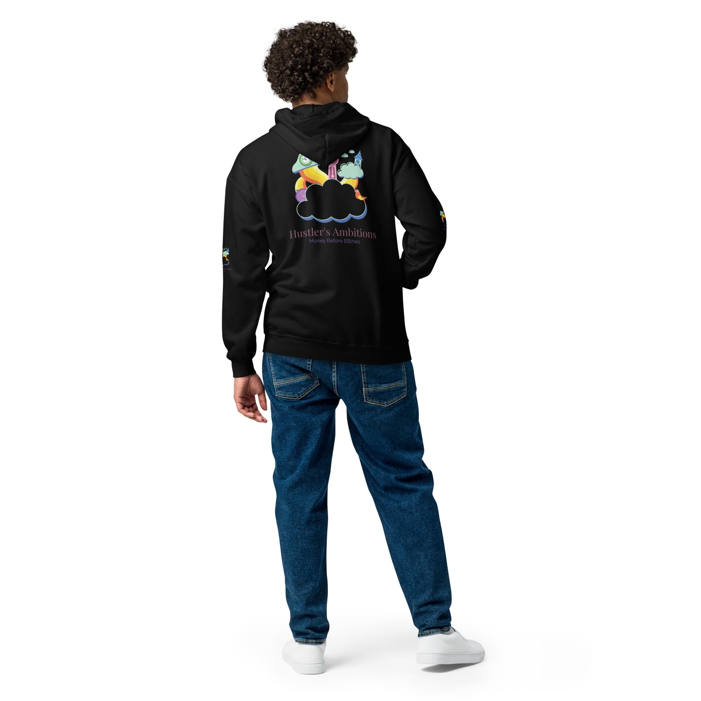 Hustler's Ambitions Unisex heavy blend zip hoodie