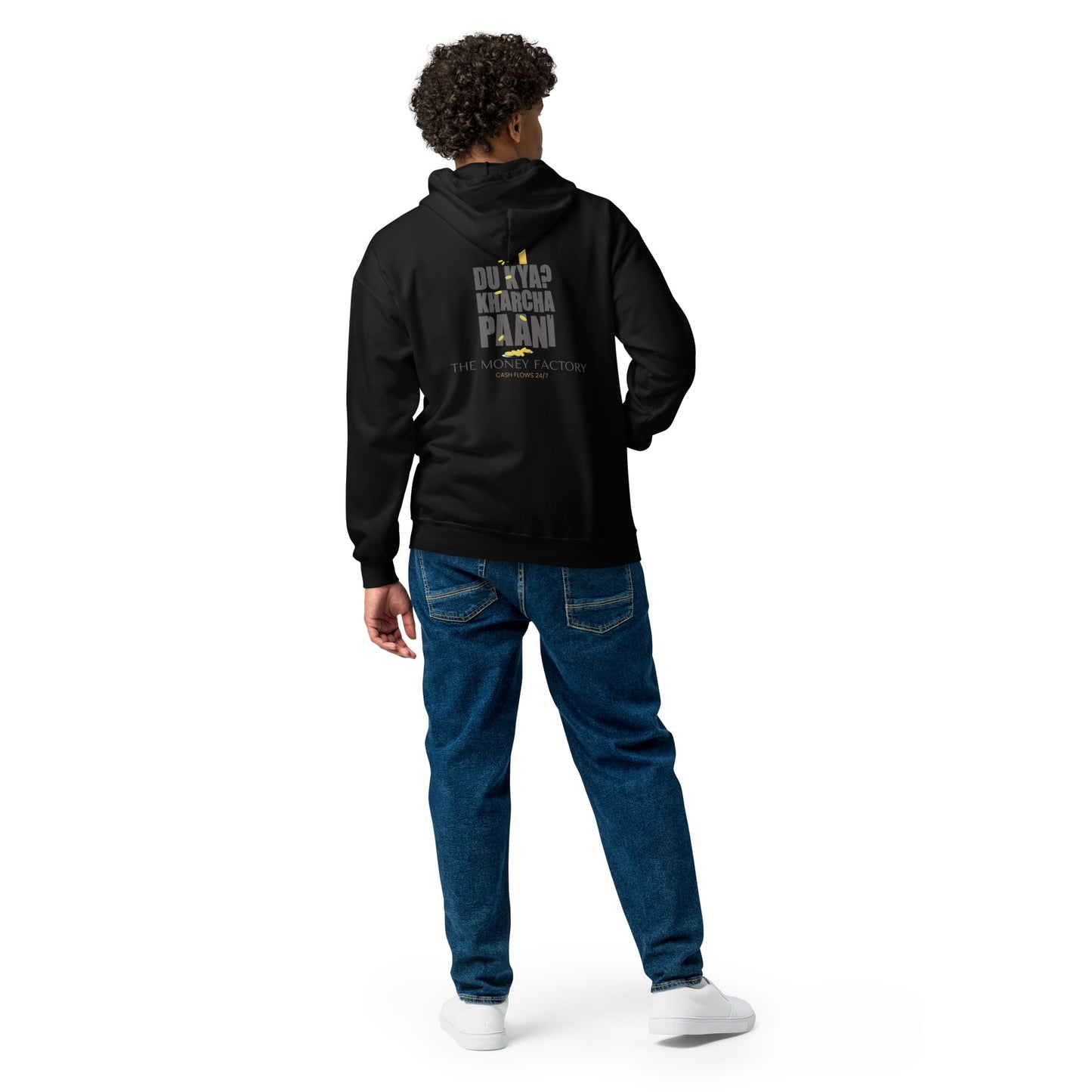 Men heavy blend zip hoodie