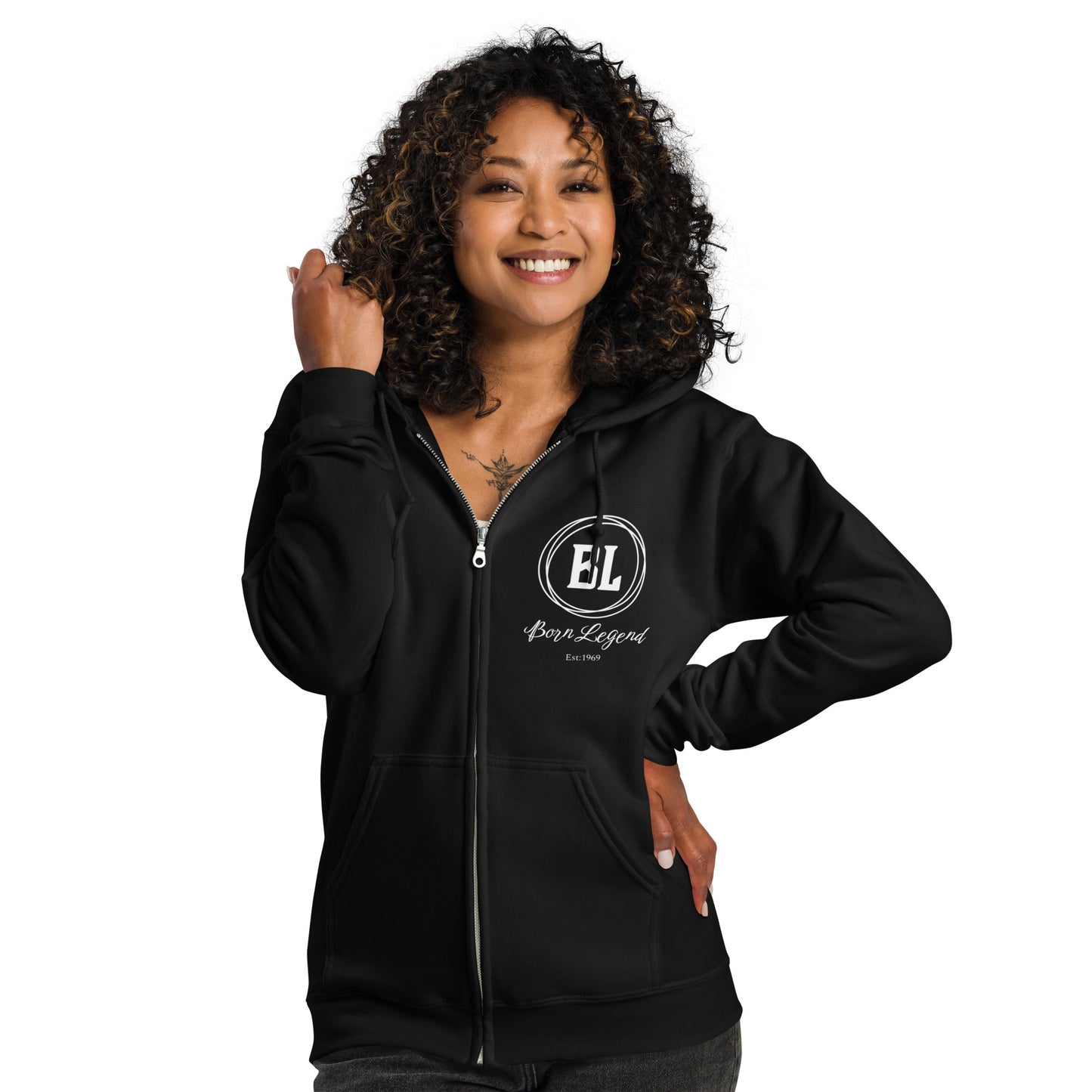 Born Legend Unisex heavy blend zip hoodie