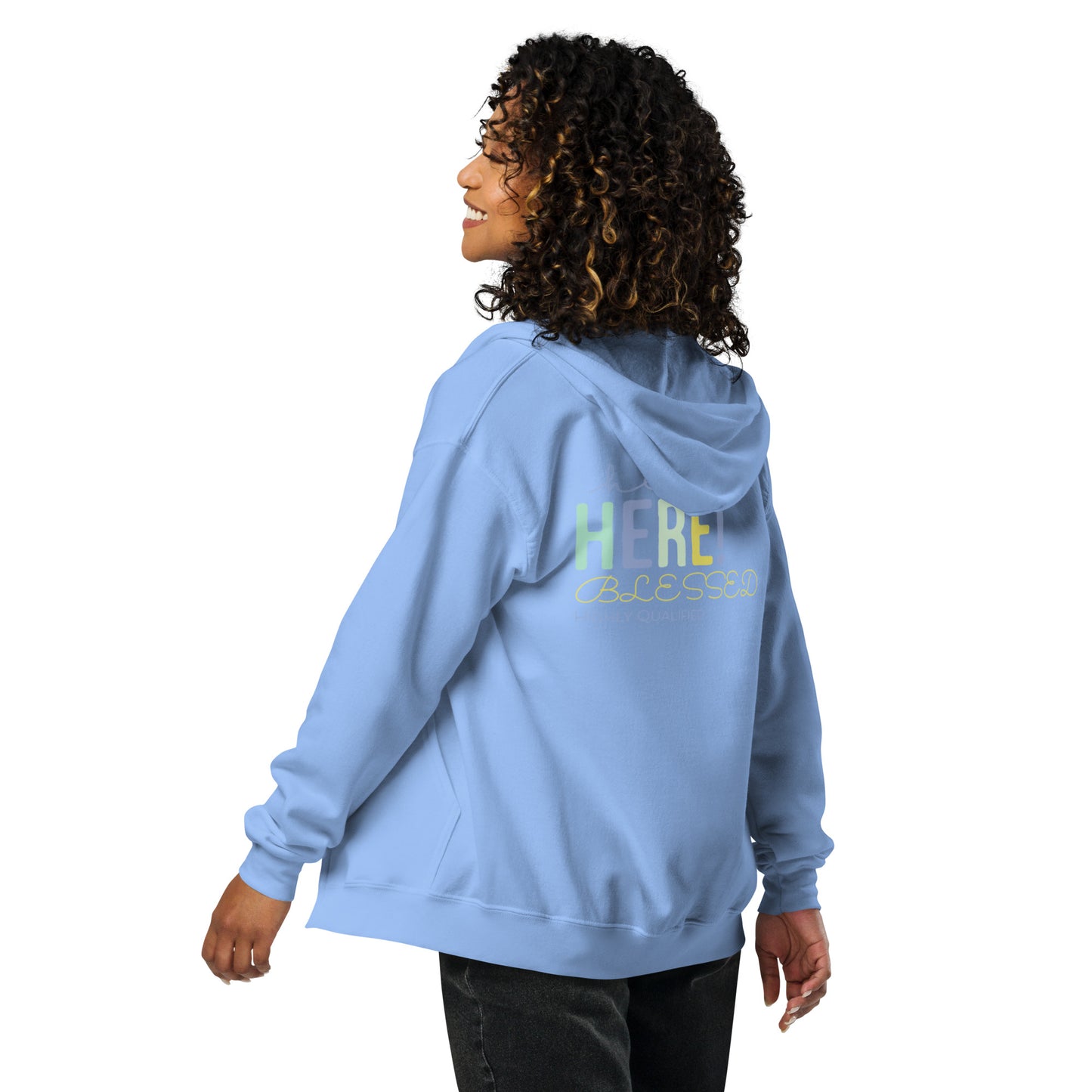 Unisex heavy blend zip hoodie