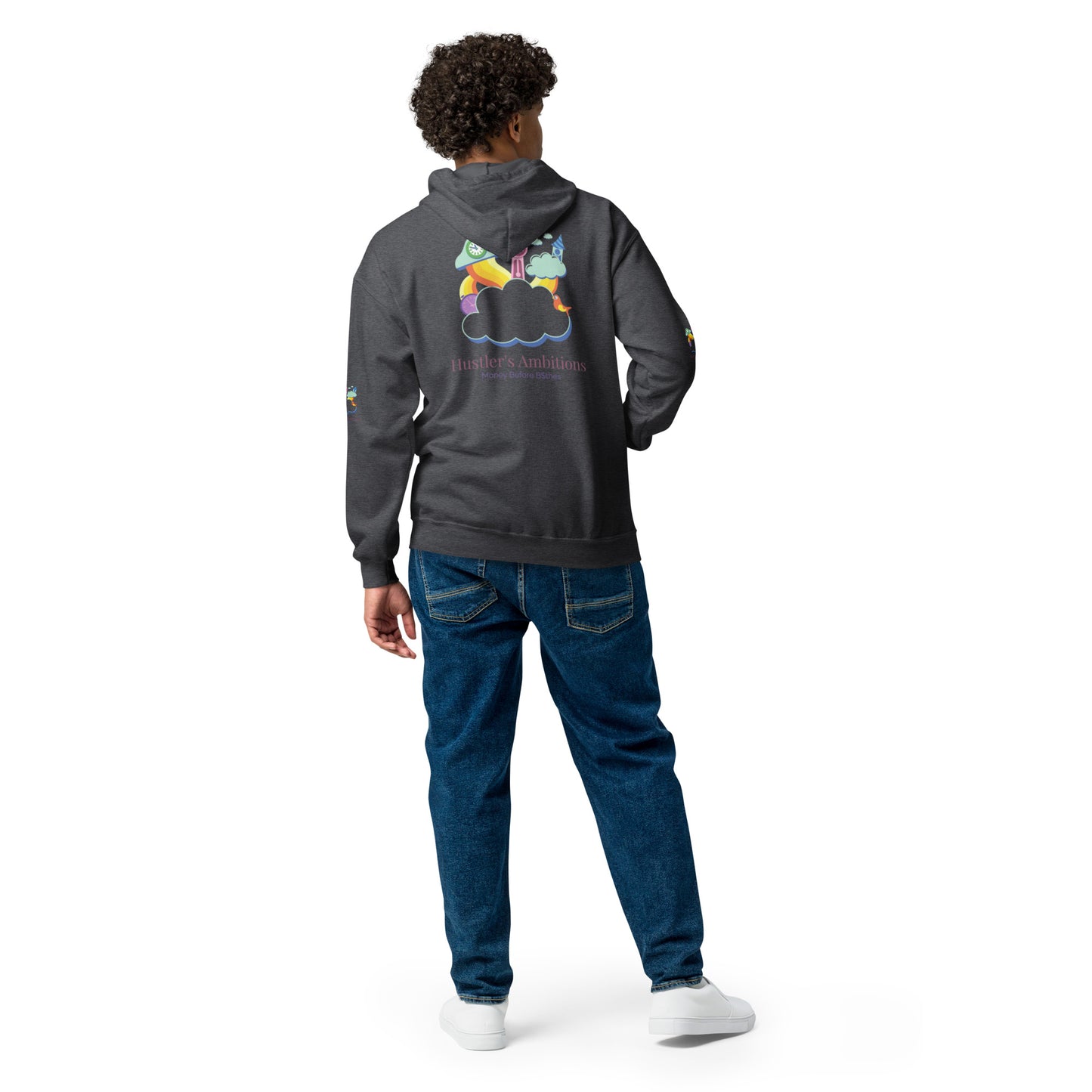 Hustler's Ambitions Unisex heavy blend zip hoodie