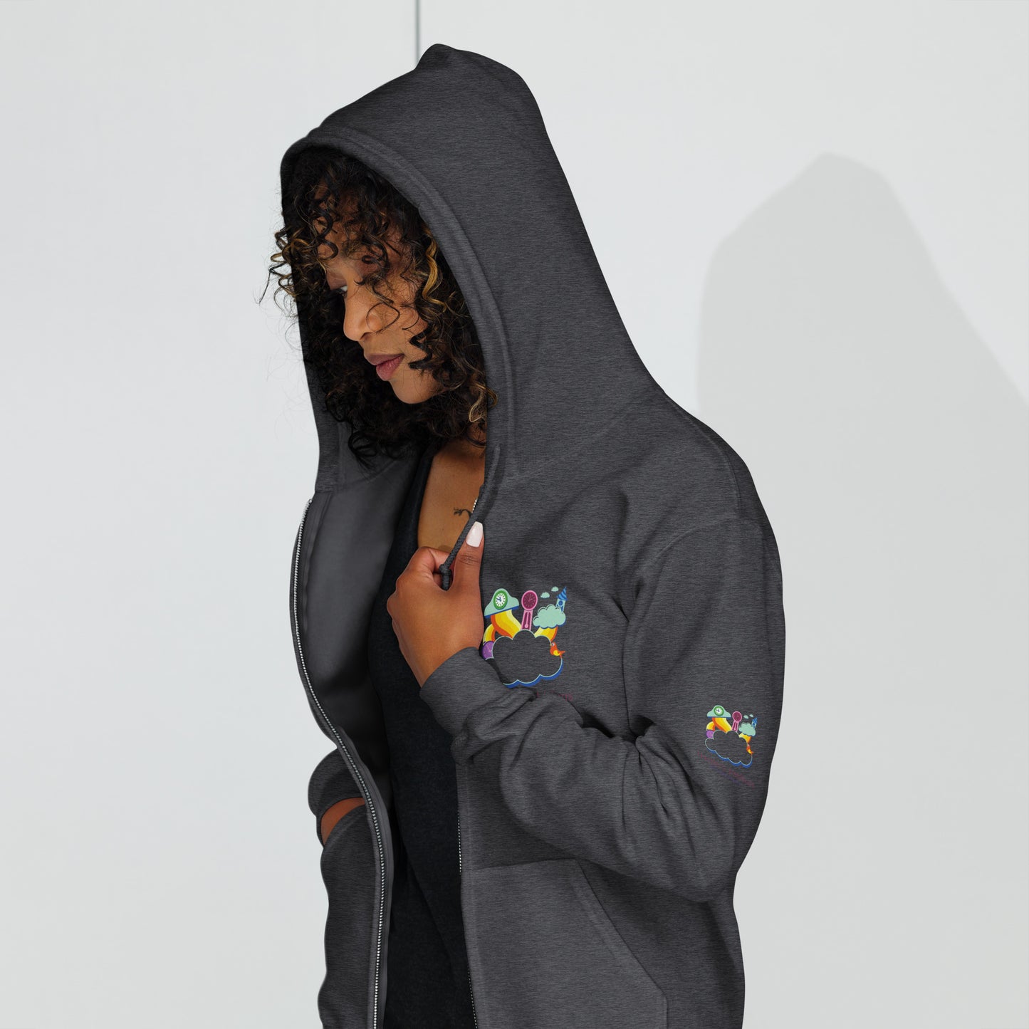 Hustler's Ambitions Unisex heavy blend zip hoodie