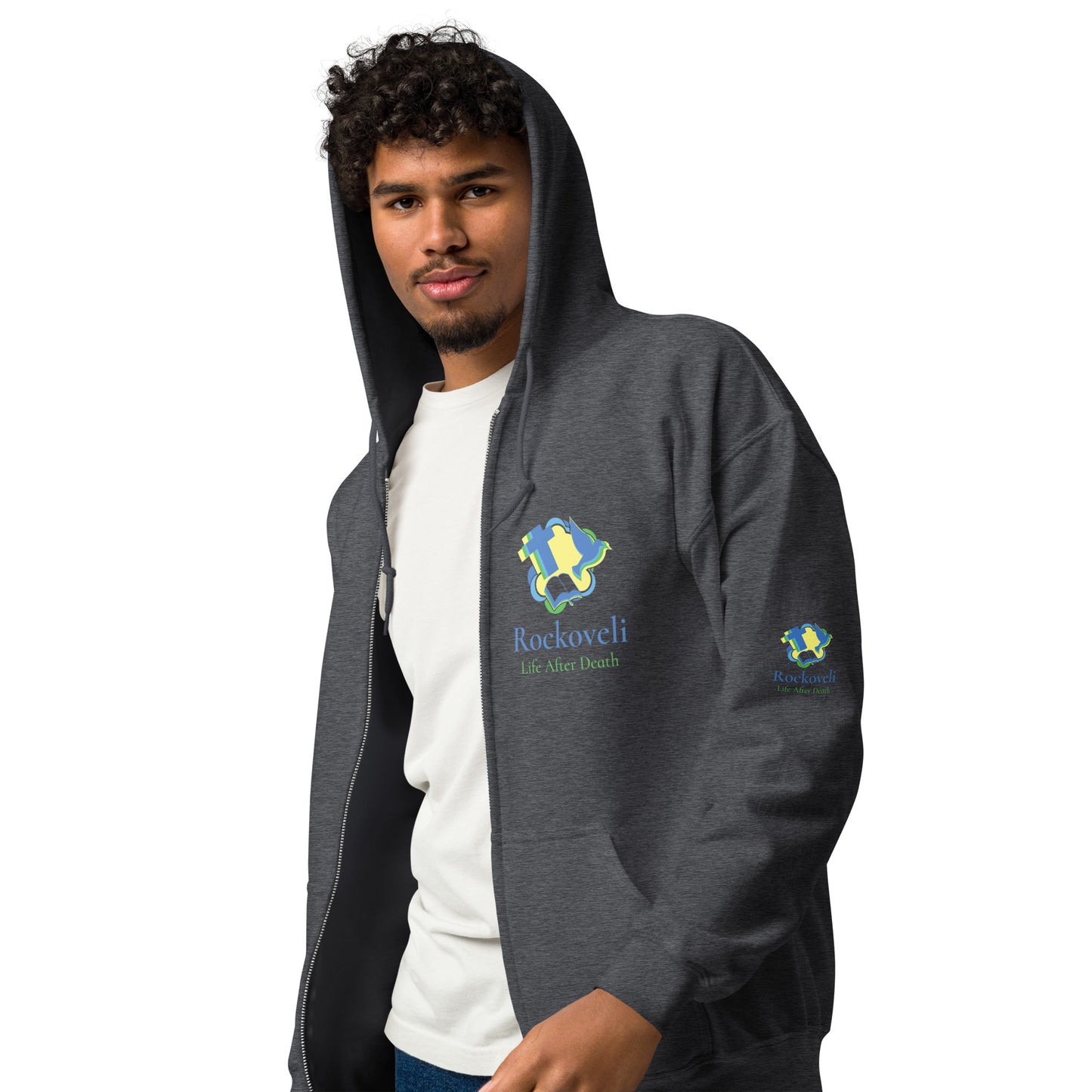 Rockoveli Unisex heavy blend zip hoodie