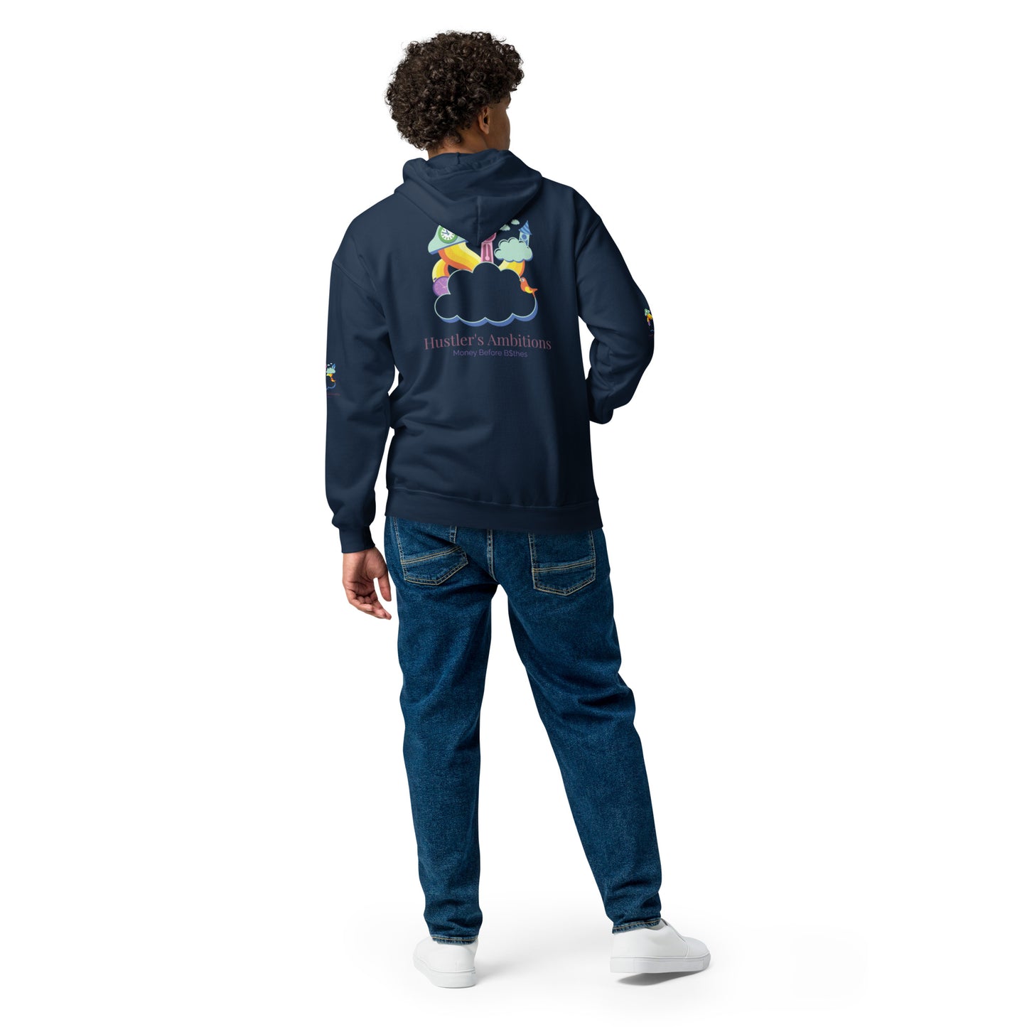 Hustler's Ambitions Unisex heavy blend zip hoodie