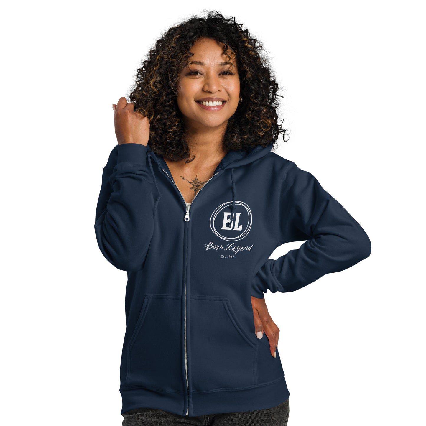 Born Legend Unisex heavy blend zip hoodie