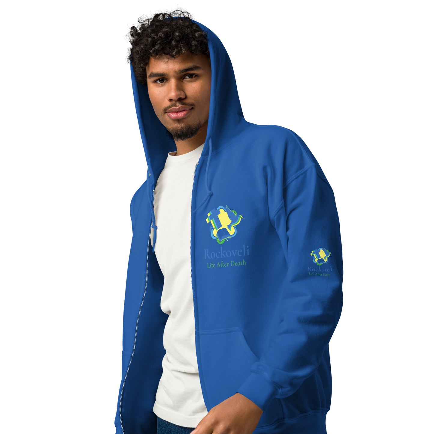 Rockoveli Unisex heavy blend zip hoodie