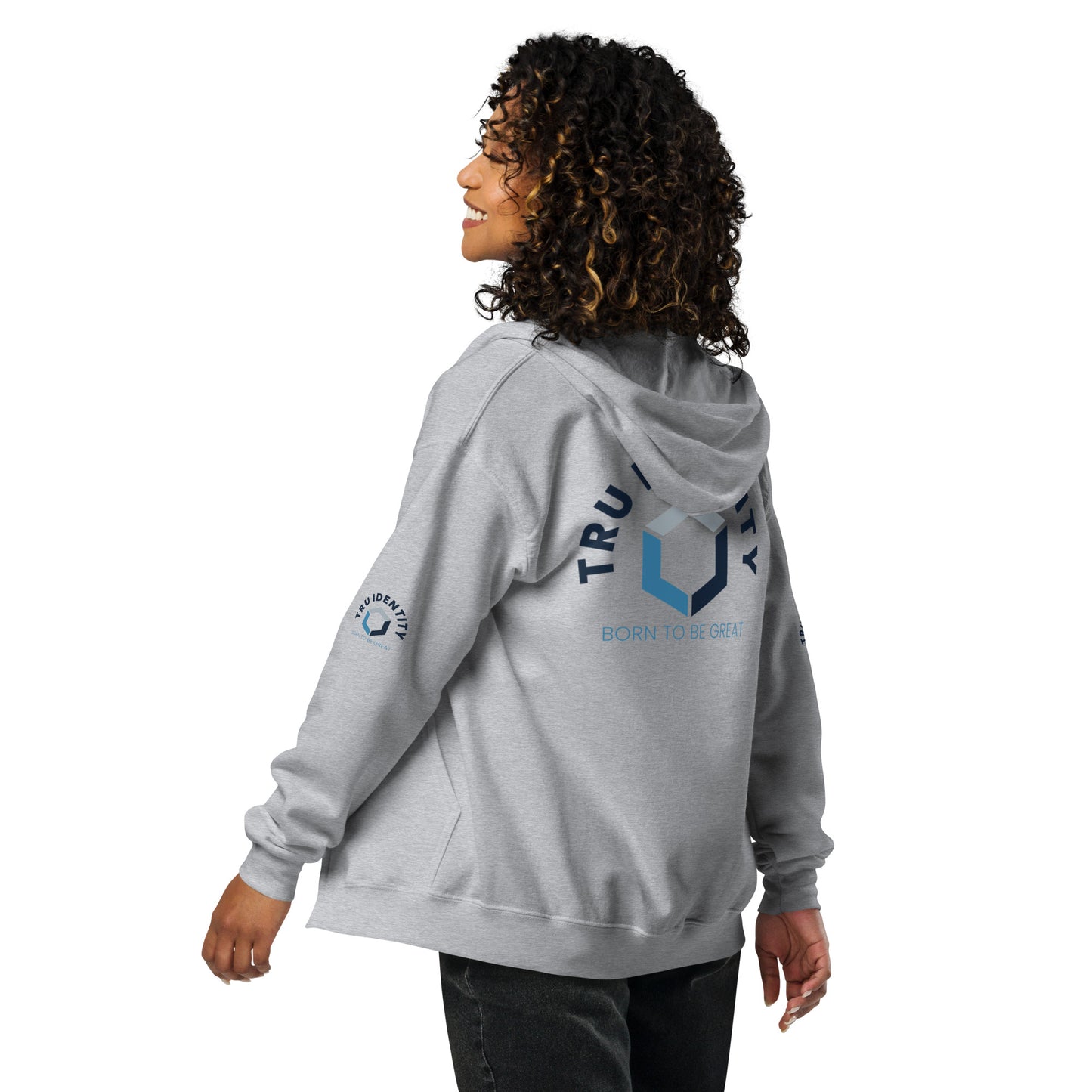 TRu IDENTITY  Unisex heavy blend zip hoodie