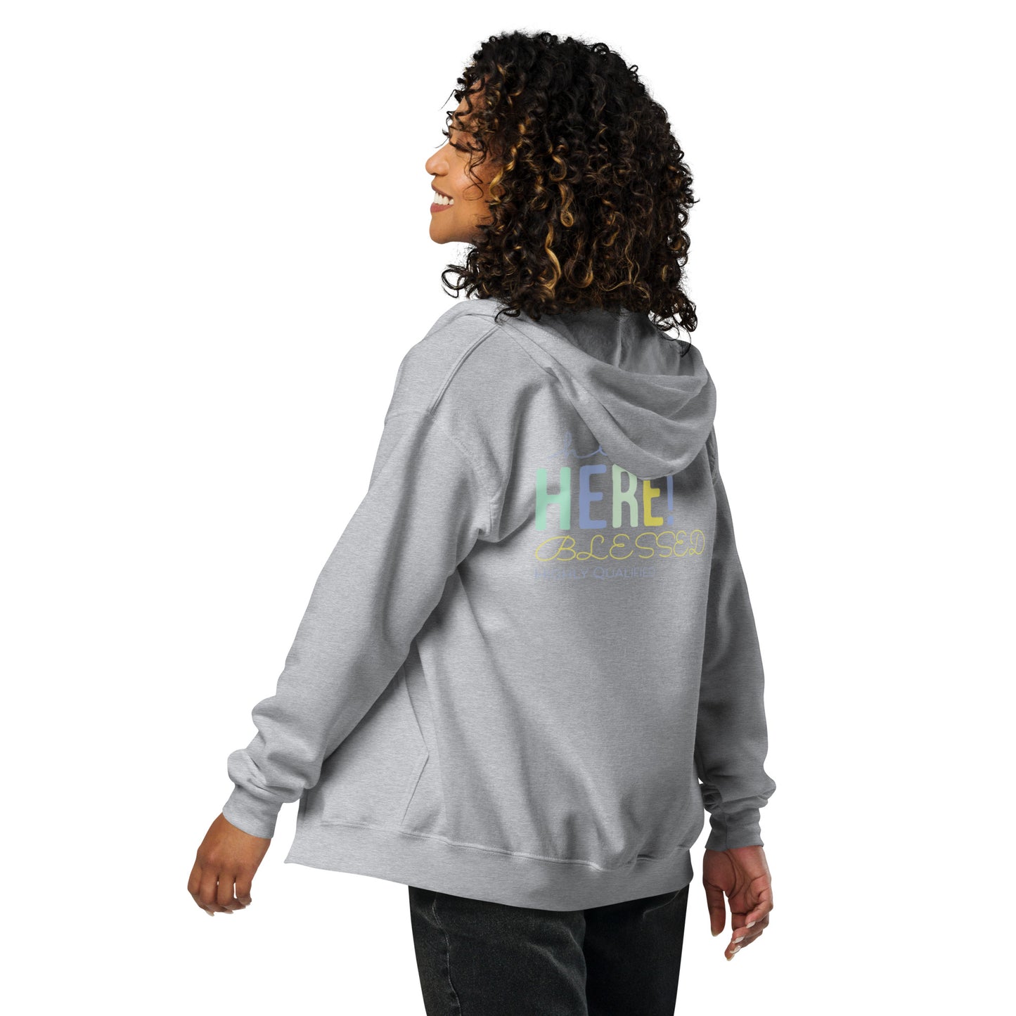 Unisex heavy blend zip hoodie