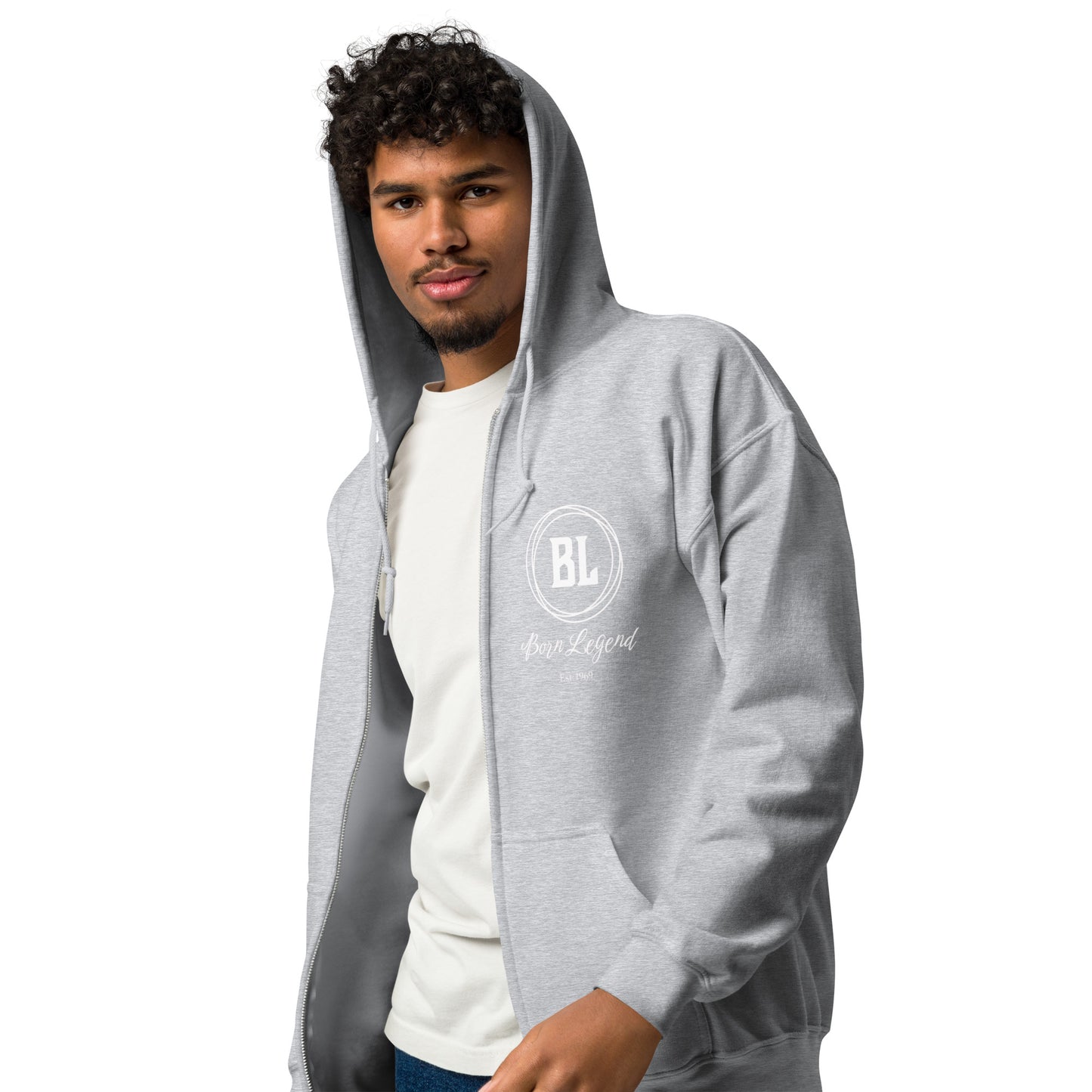 Born Legend Unisex heavy blend zip hoodie