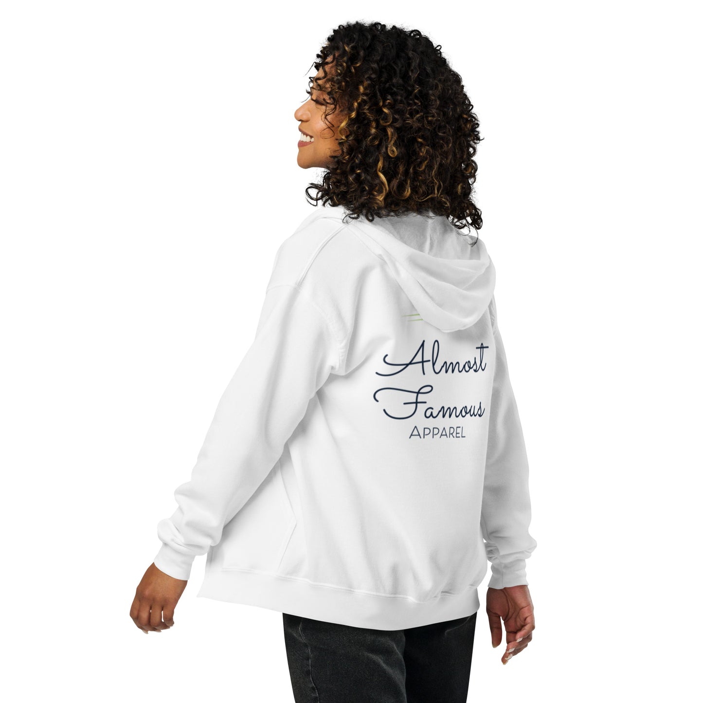 Almost Famous Unisex heavy blend zip hoodie