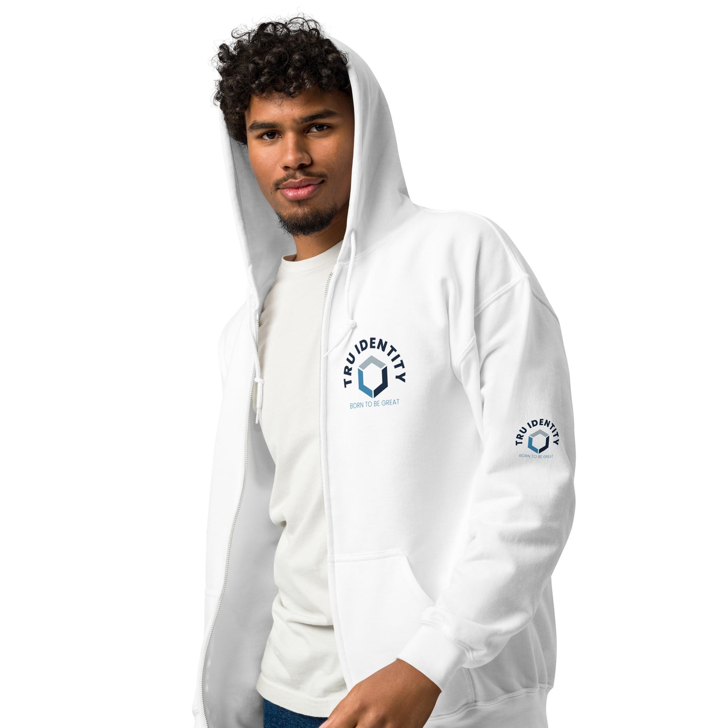 TRu IDENTITY  Unisex heavy blend zip hoodie